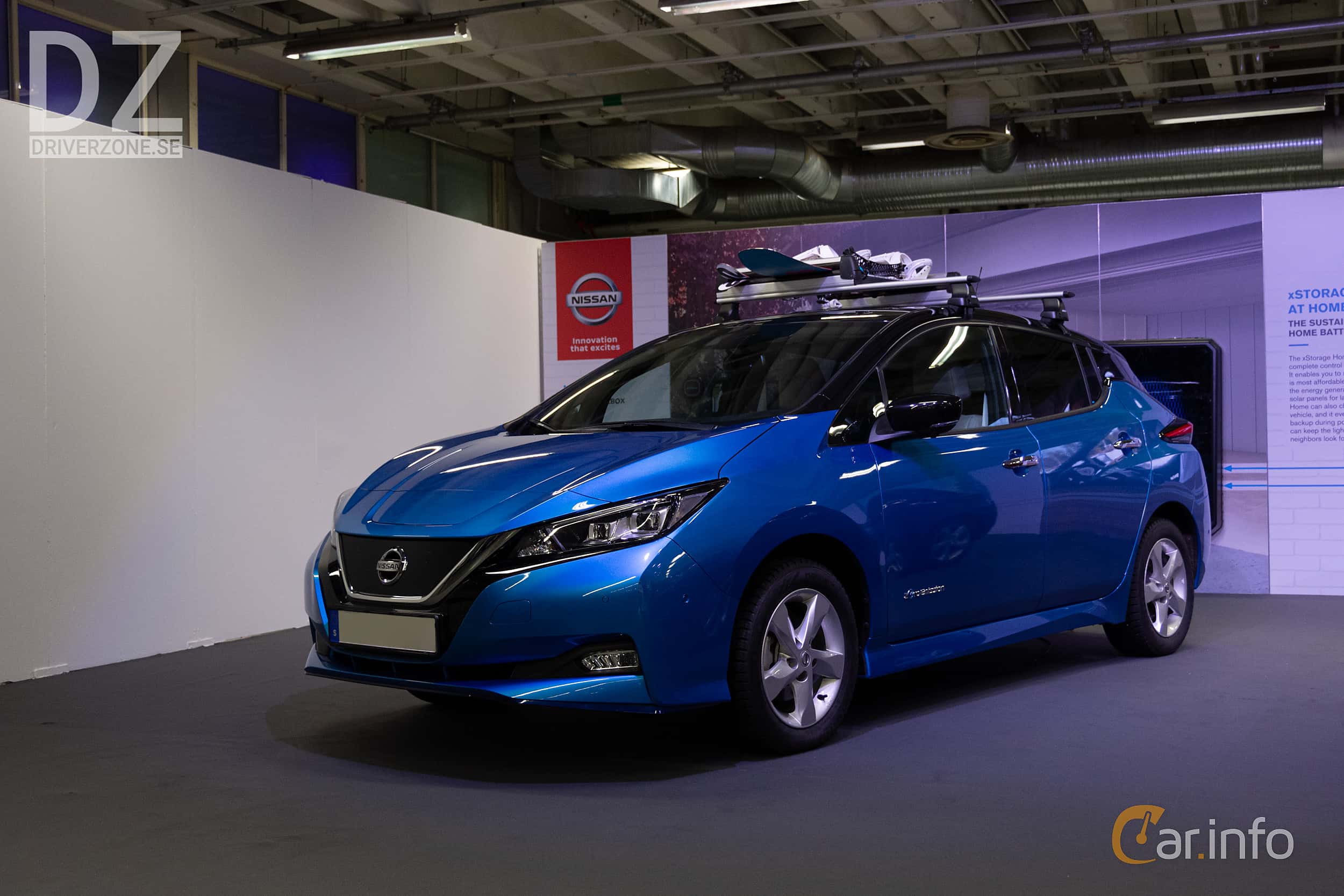 Nissan Leaf e+ 62 kWh Single Speed, 217hp, 2019