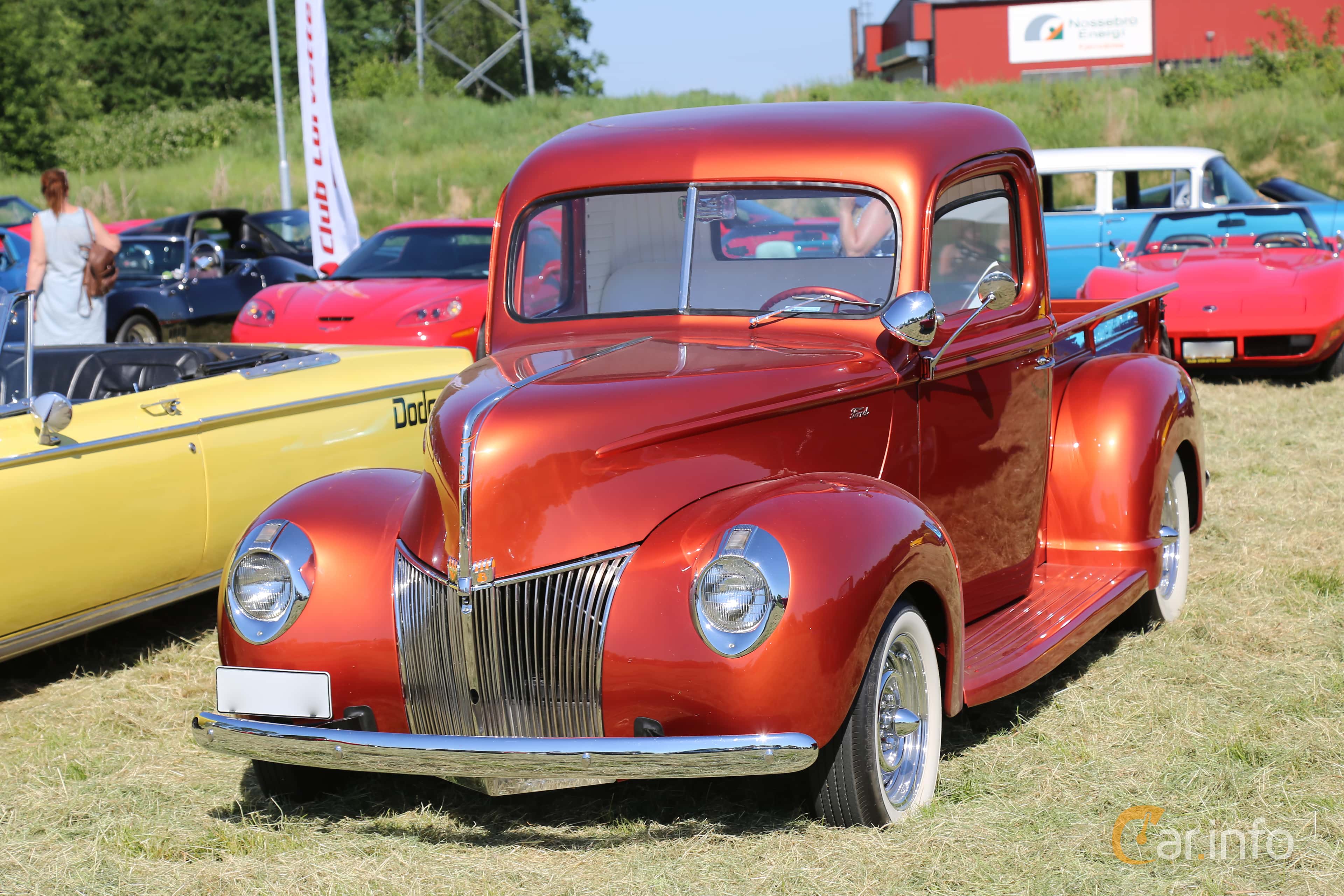 Ford Model 01C Pickup Truck 3.6 V8 Manual, 86hp, 1940
