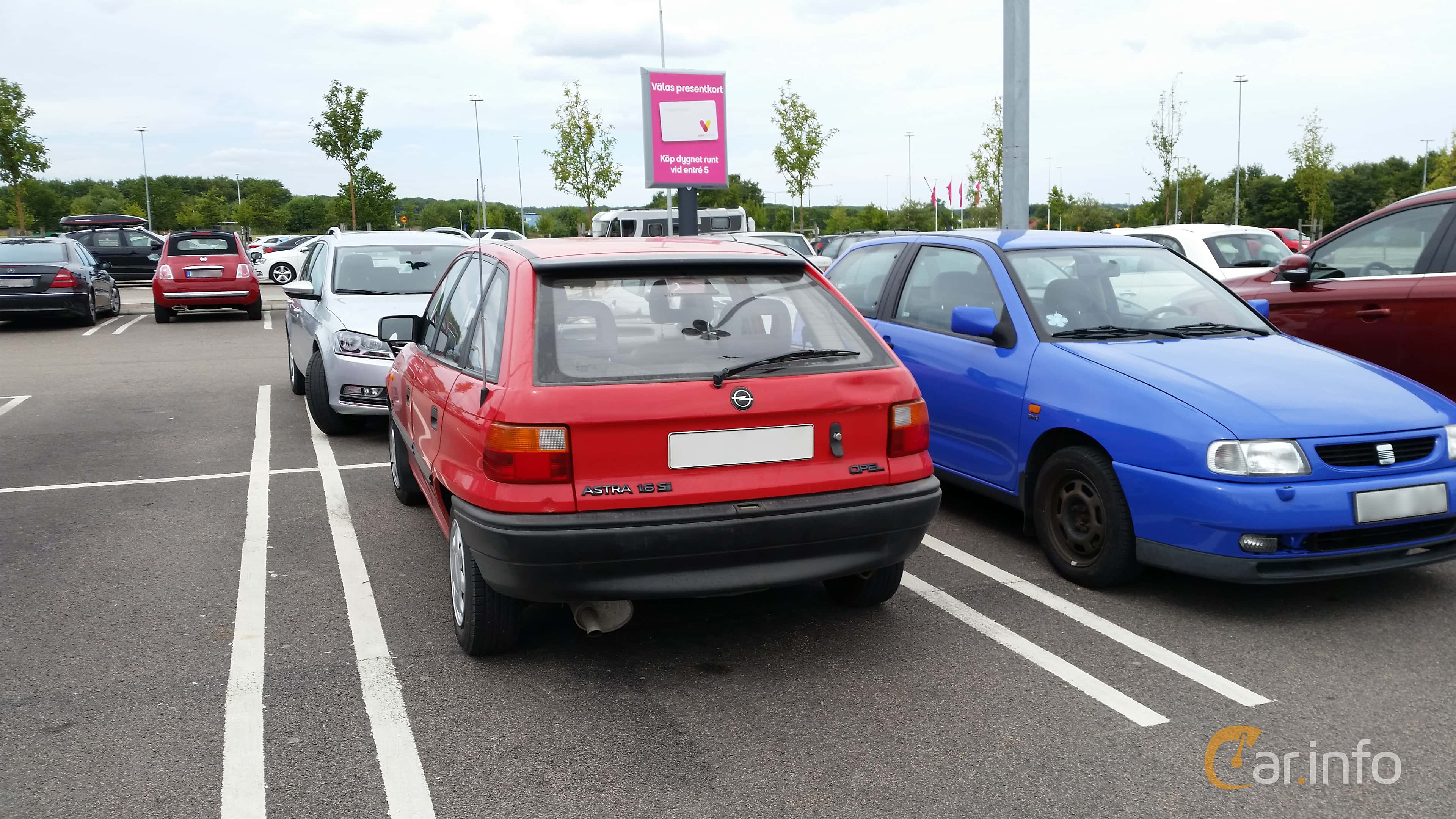 Opel Astra 5-door 1.6 Si Automatic, 101hp, 1994