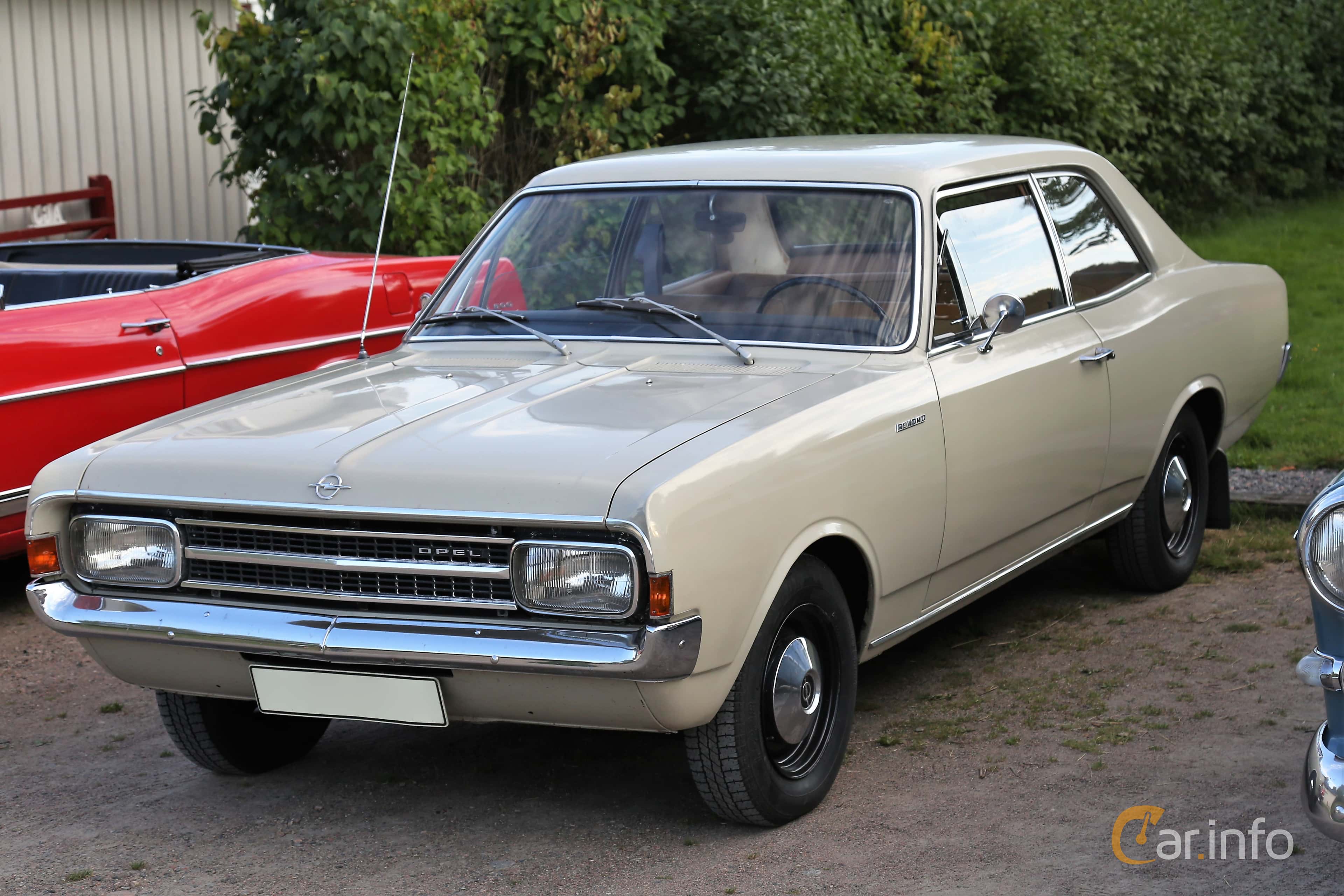 Opel Rekord 2-door 1.7 S Manual, 75hp, 1969