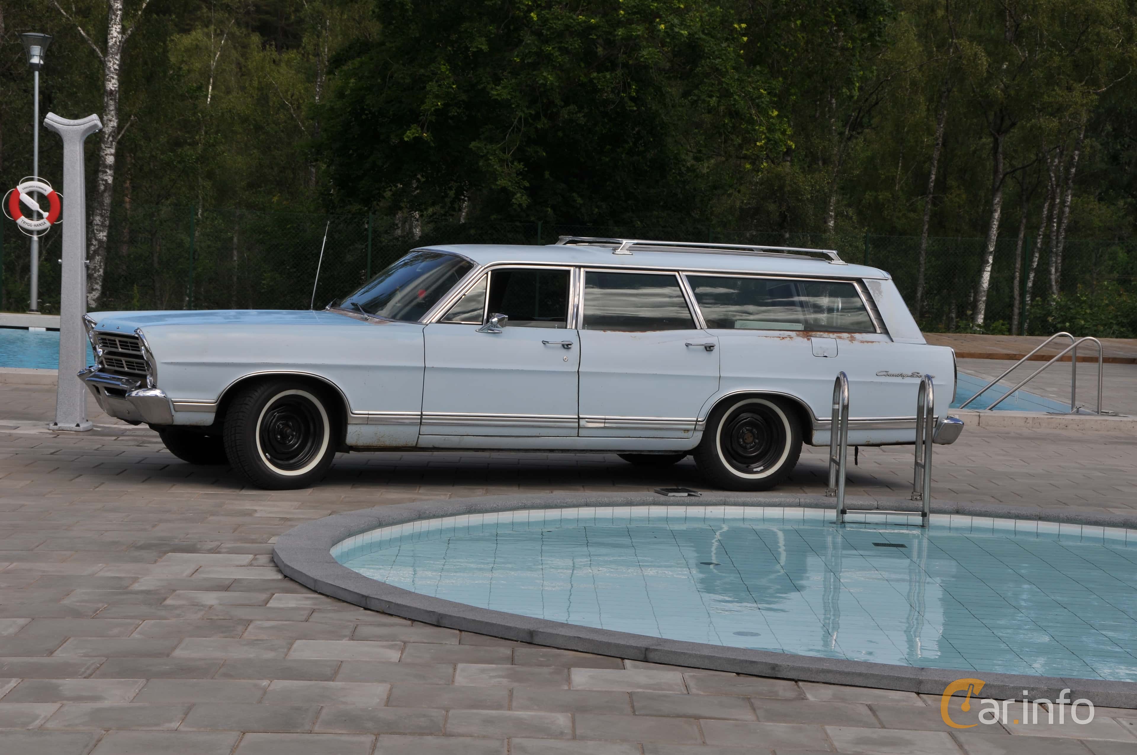 Ford Country Sedan 3-seat 3.9 Manual, 152hp, 1967