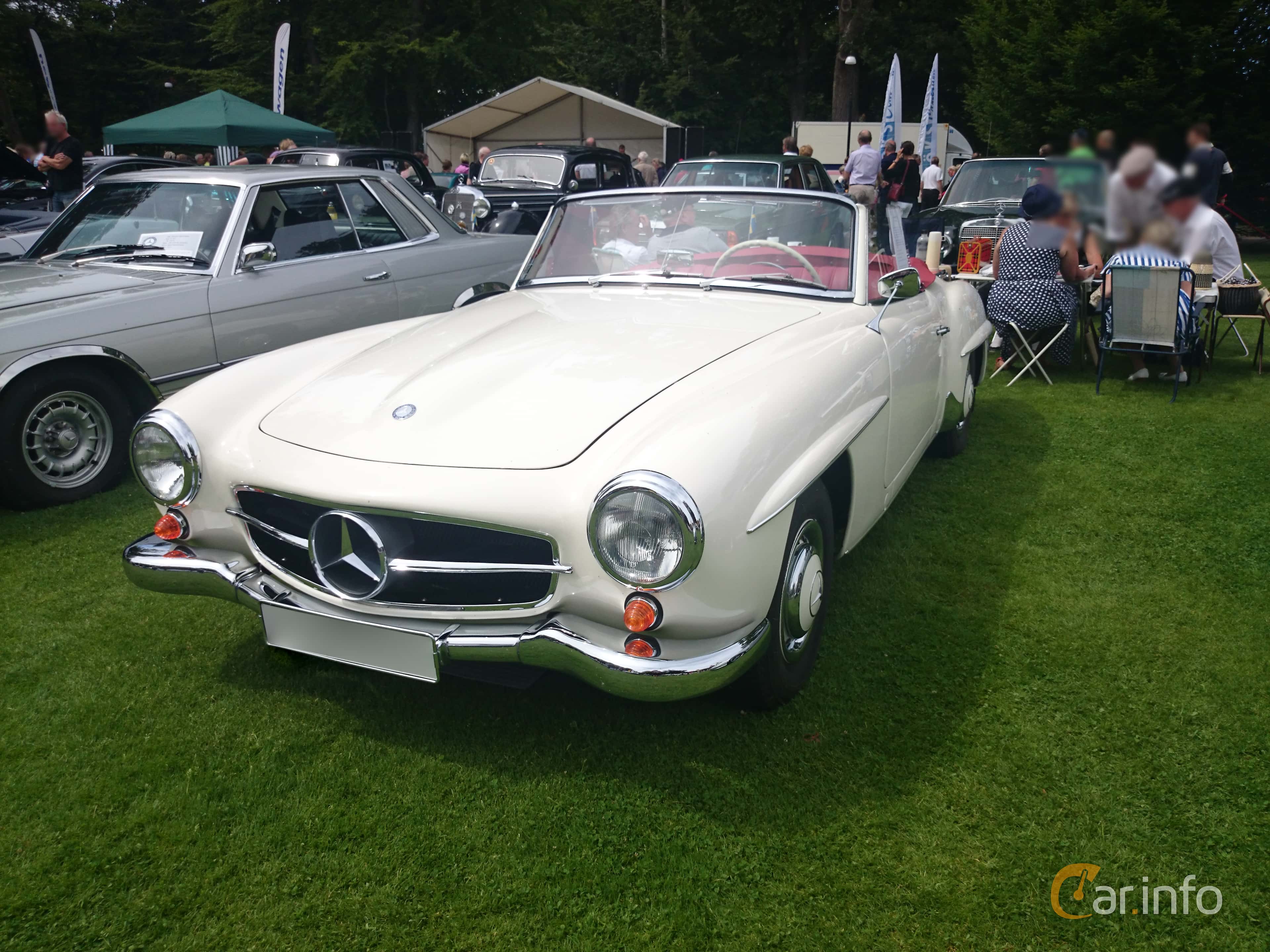 Mercedes-Benz 190 SL Roadster  Manual, 105hp, 1957