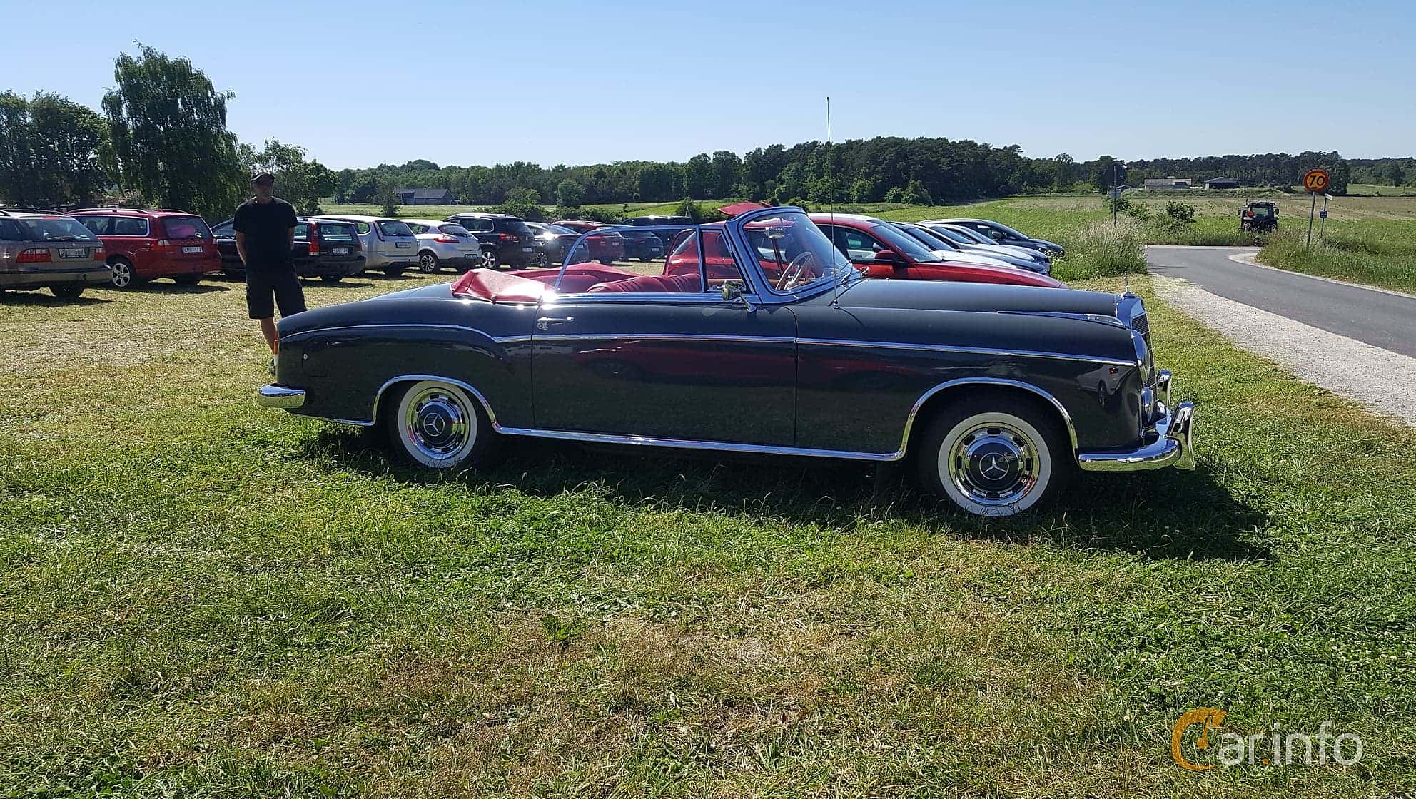 Mercedes-Benz 220 S Cabriolet Manual, 4-speed