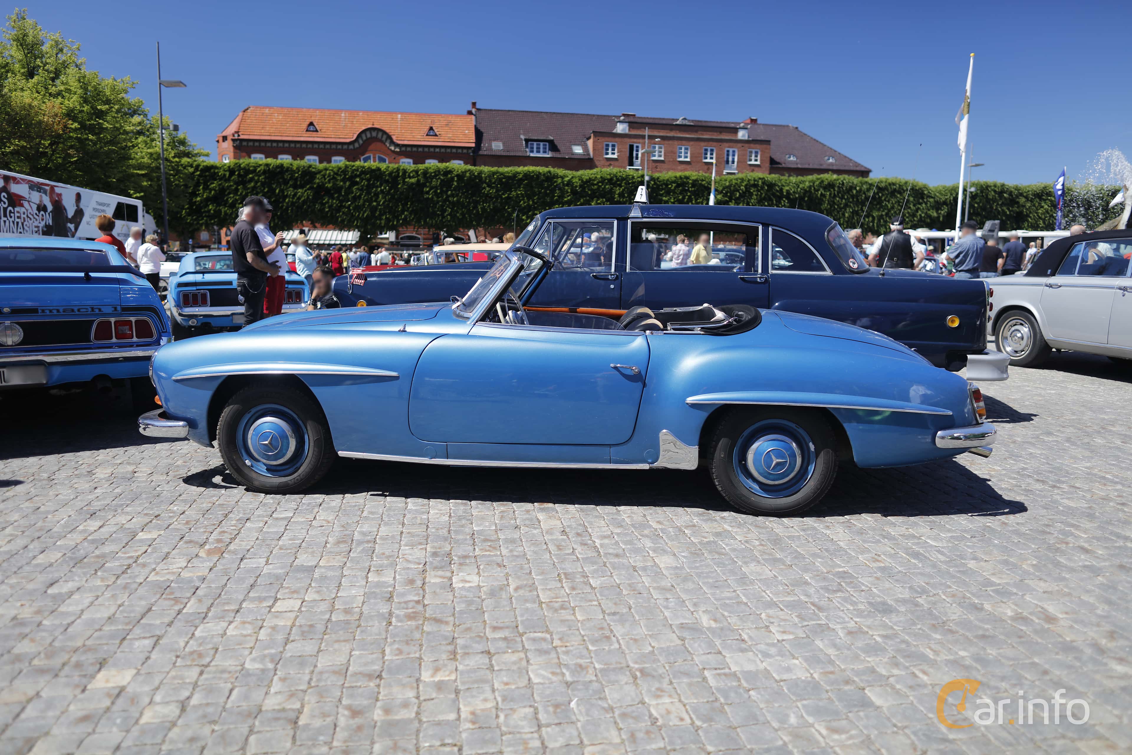 Mercedes-Benz 190 SL Roadster Manual, 4-speed