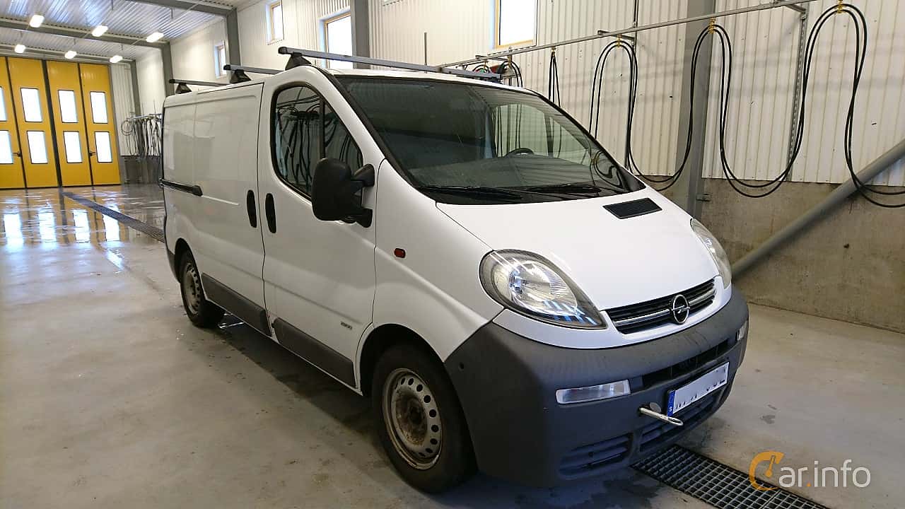 Opel Vivaro Van 1.9 DI Manual, 82hp, 2006
