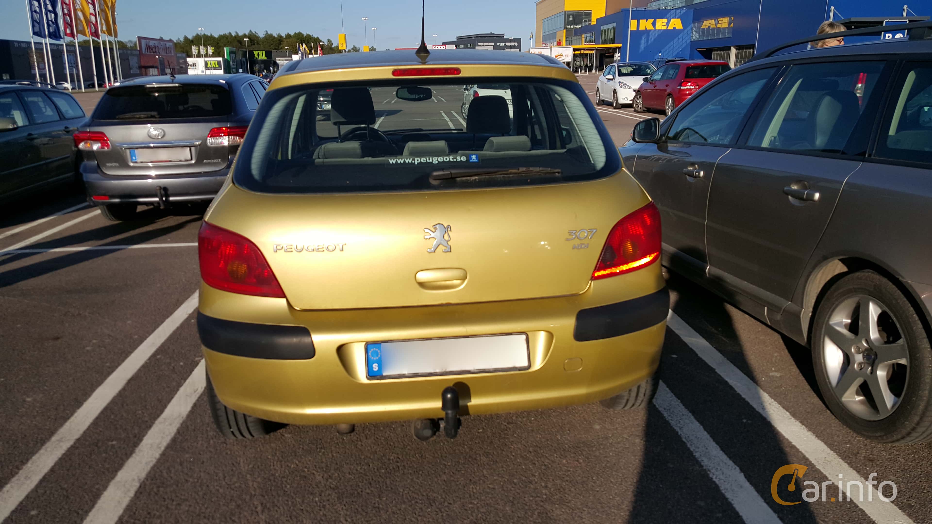 Peugeot 307 5-door 1st Generation 1.6 HDi Manual, 5-speed