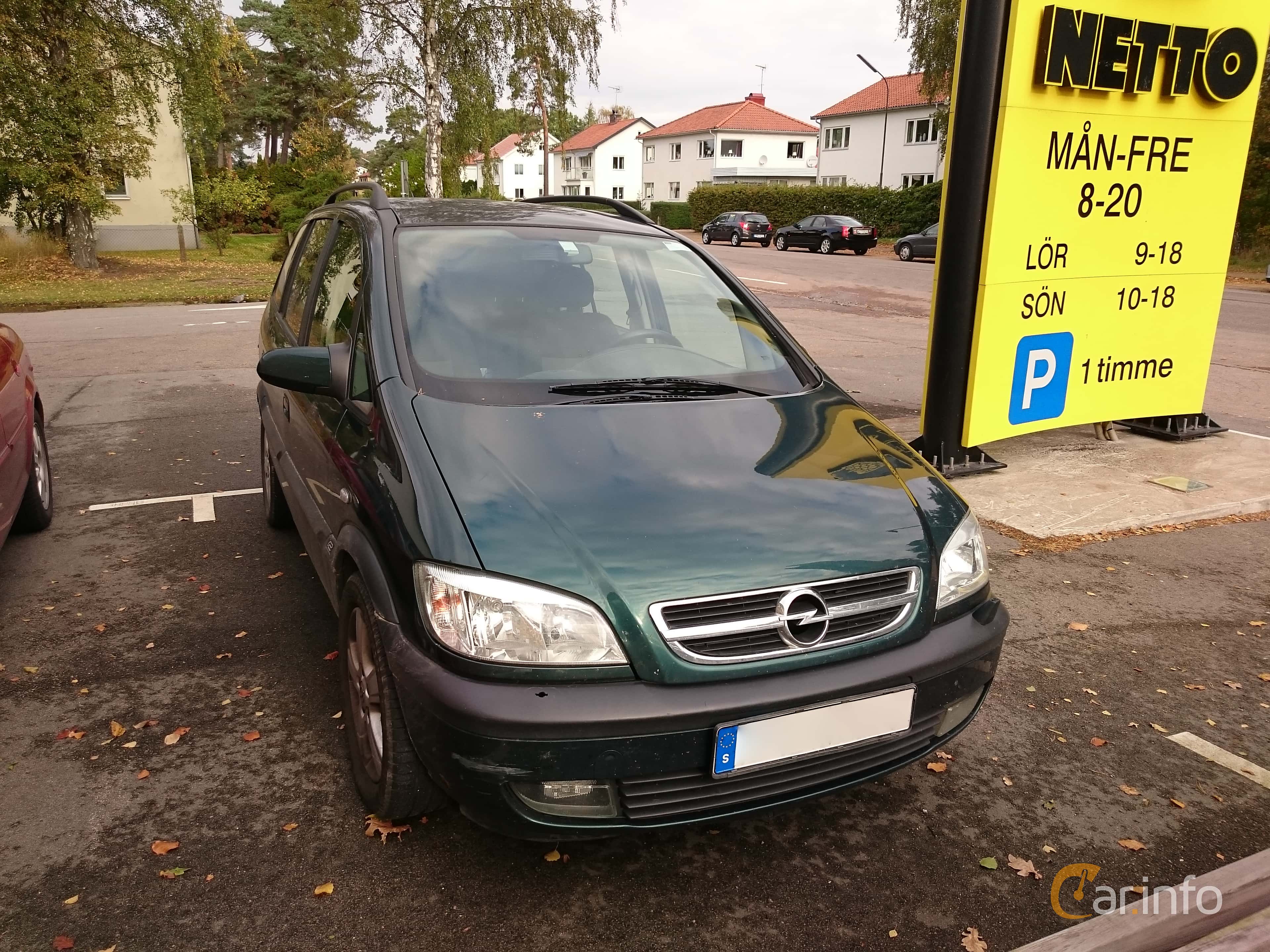 Opel Zafira 2.0 DTI Automatic, 101hp, 2005