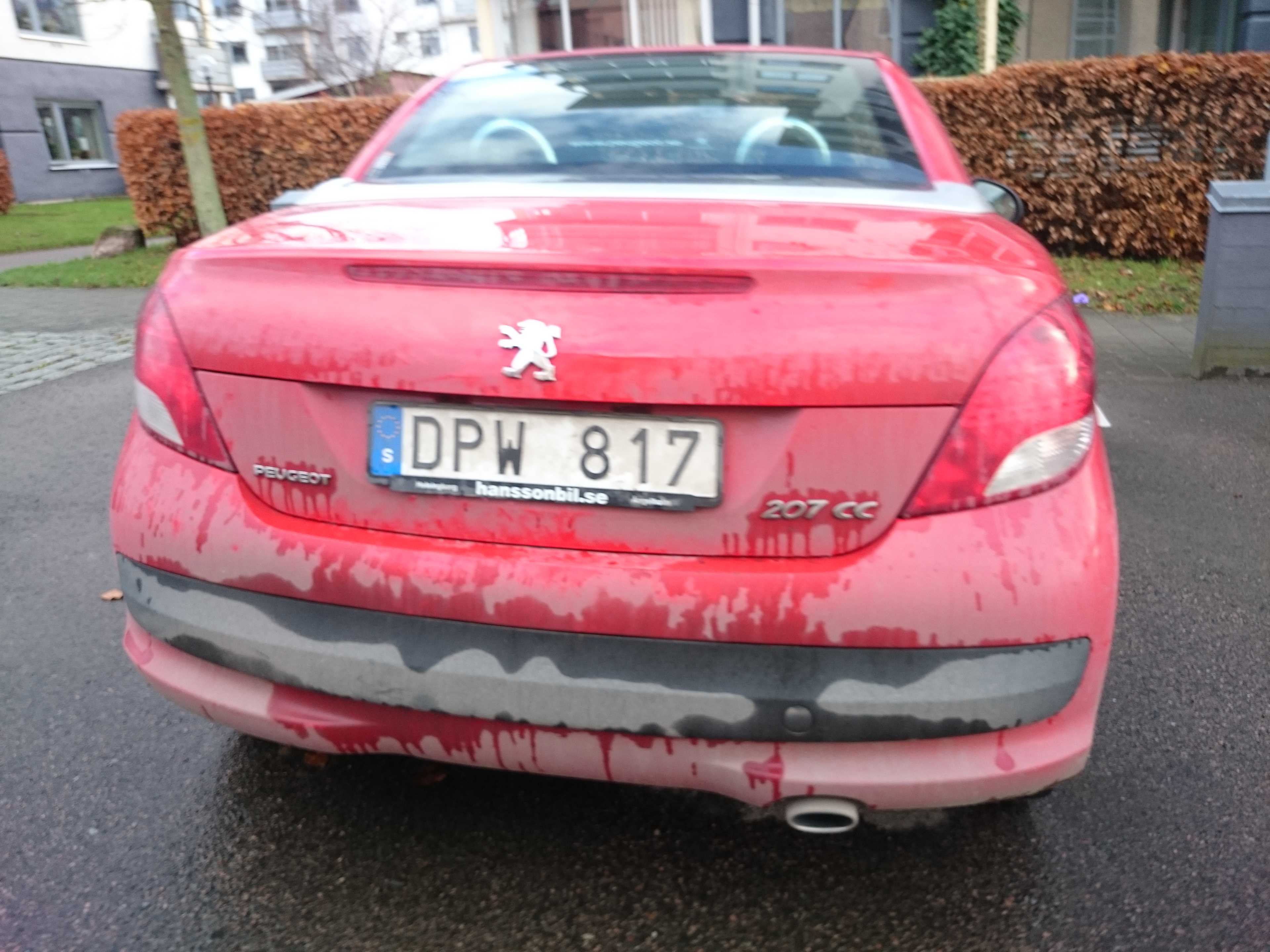 Peugeot 207 CC 1.6 HDi FAP Manual, 111hp, 2011