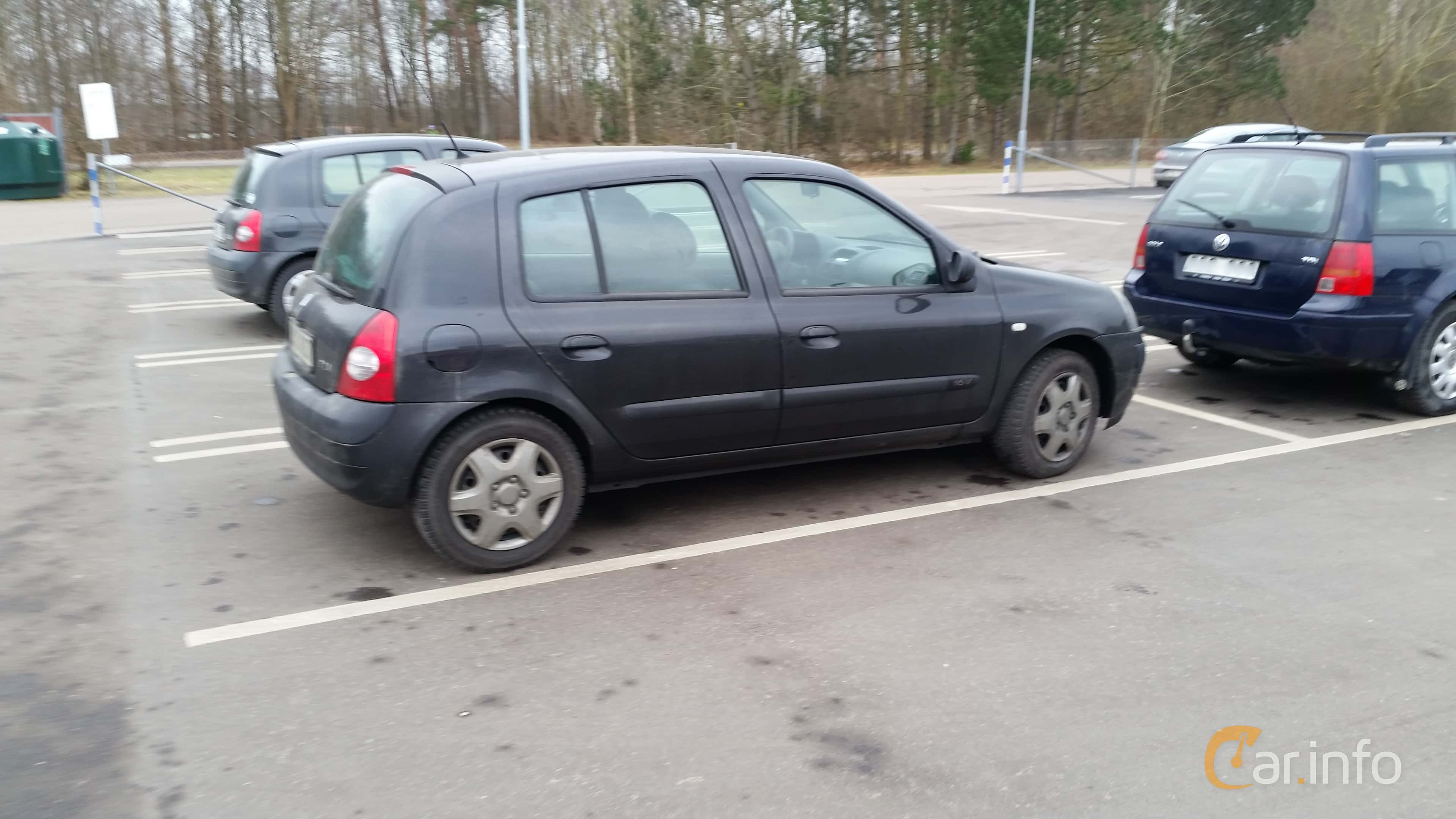Renault Clio 5-door Hatchback 1.2 Semi-Automatic, 75hp, 2004