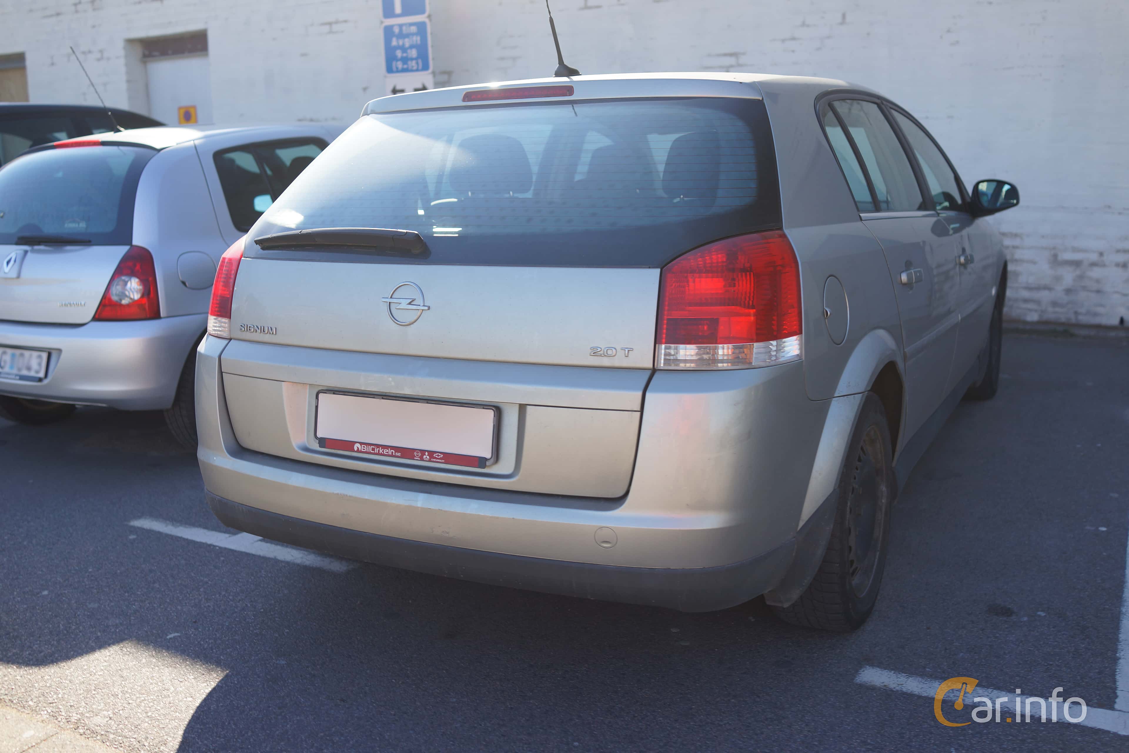 Opel Signum 1st Generation 2.0 Turbo Manual, 6-speed