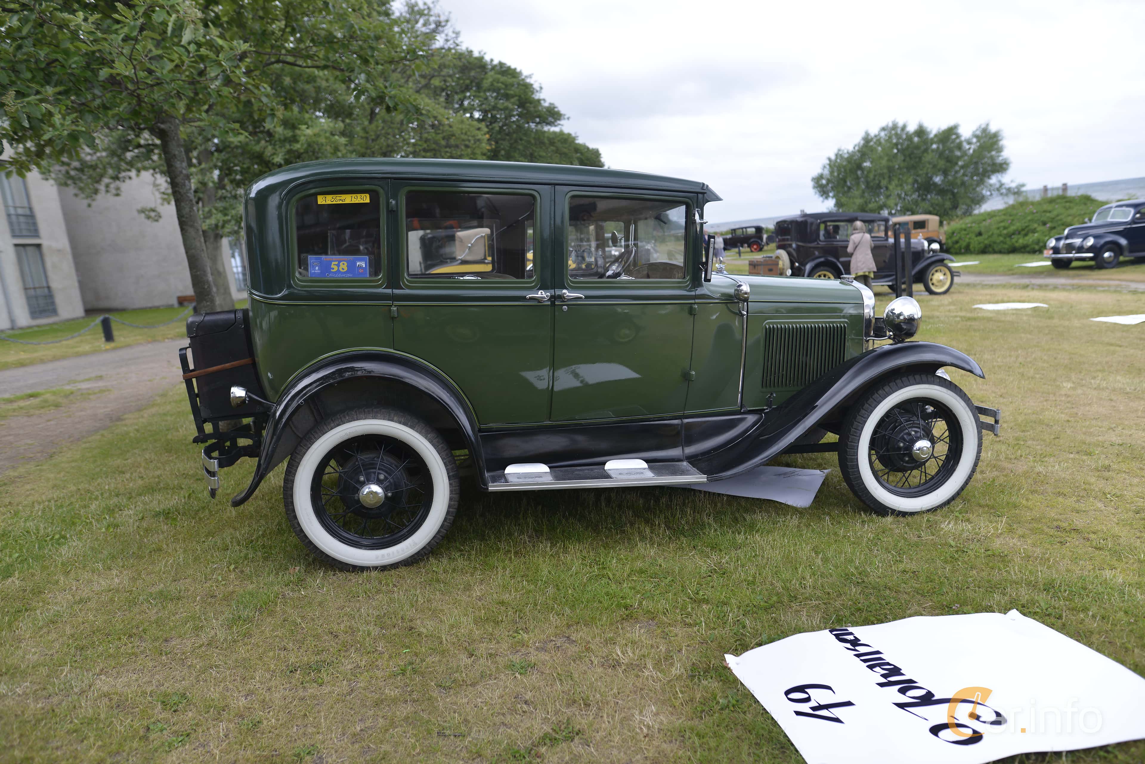 Ford Model A Fordor 3-window Sedan 2nd Generation Series I 3.3 Manual, 3-speed