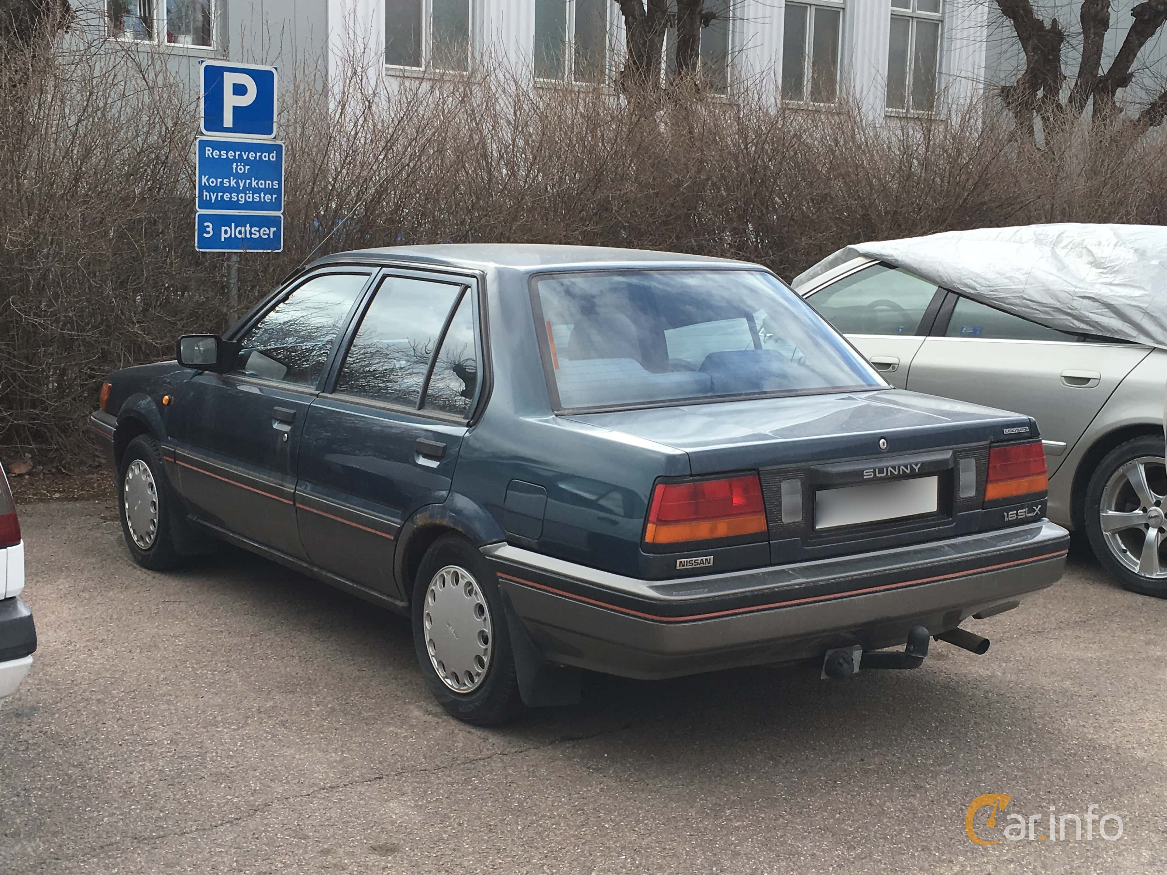 Nissan Sunny Sedan 1.7 Manual, 56hp, 1985