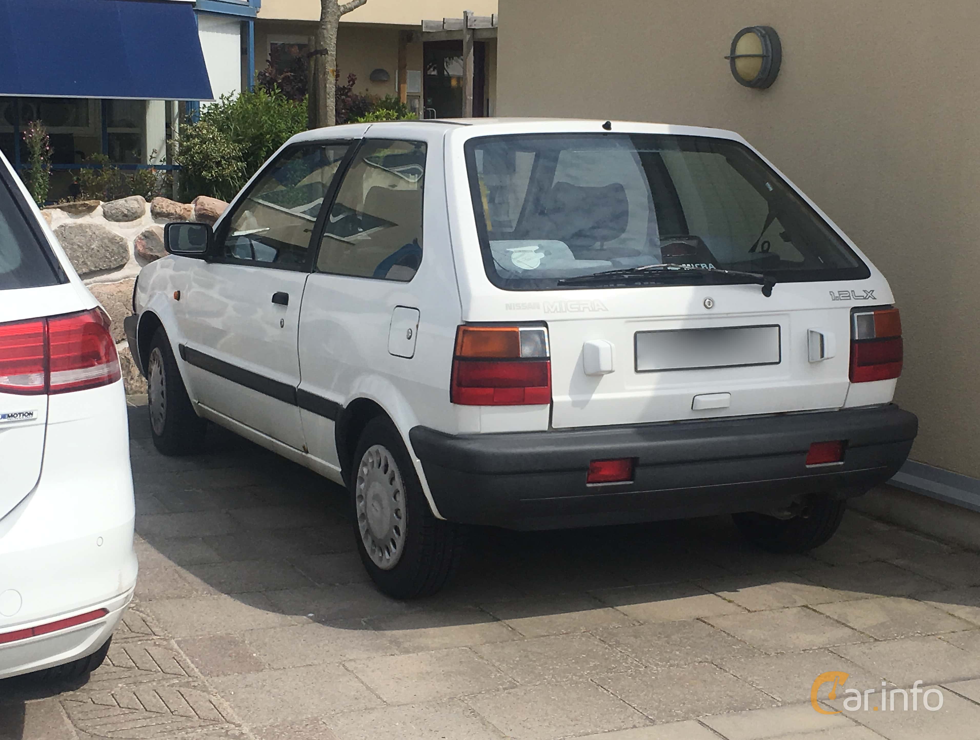 Nissan Micra 3-door 1.2 57hp, 1992