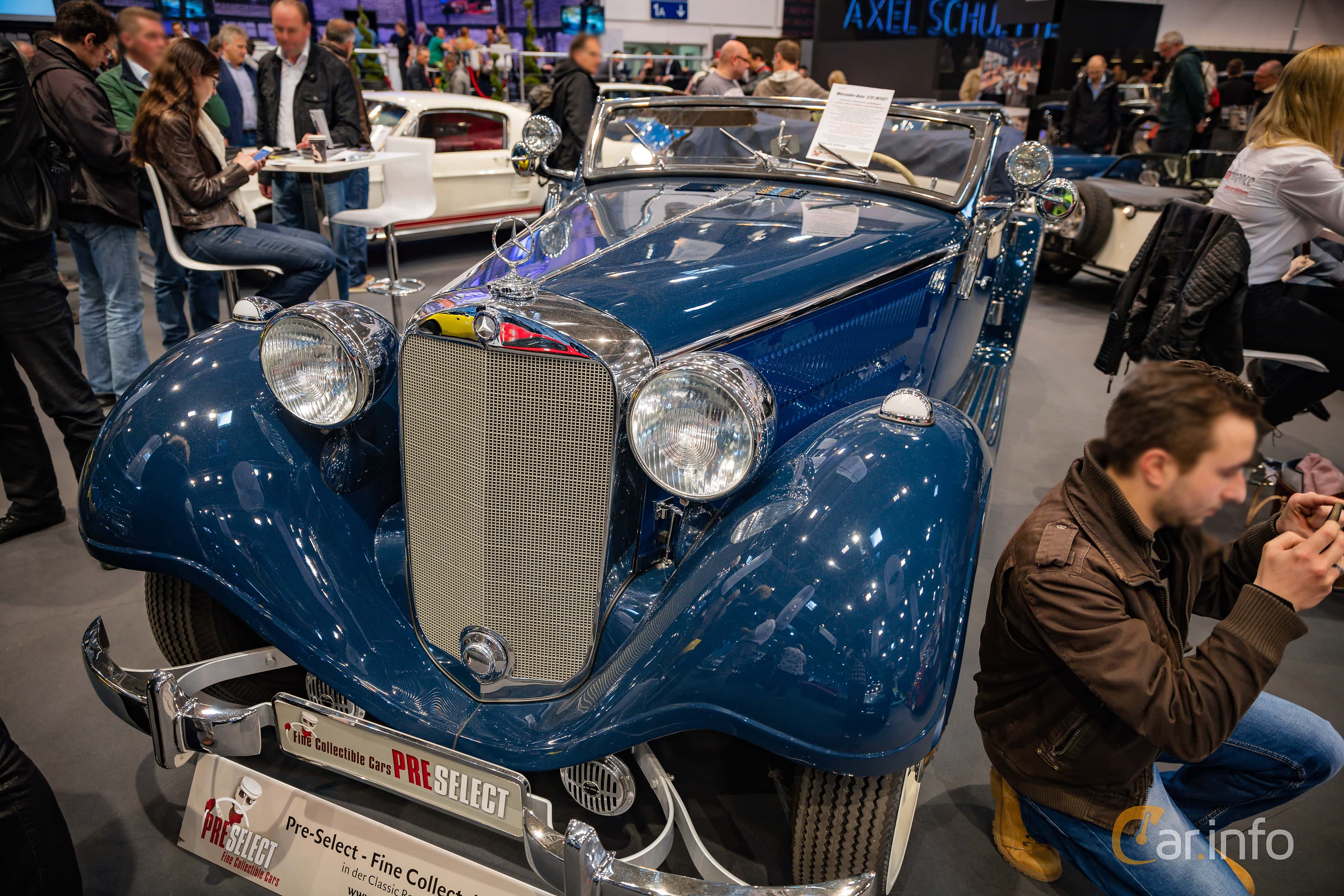 Mercedes-Benz 320 (W142) Convertible A 3.4 Manual, 78hp, 1938