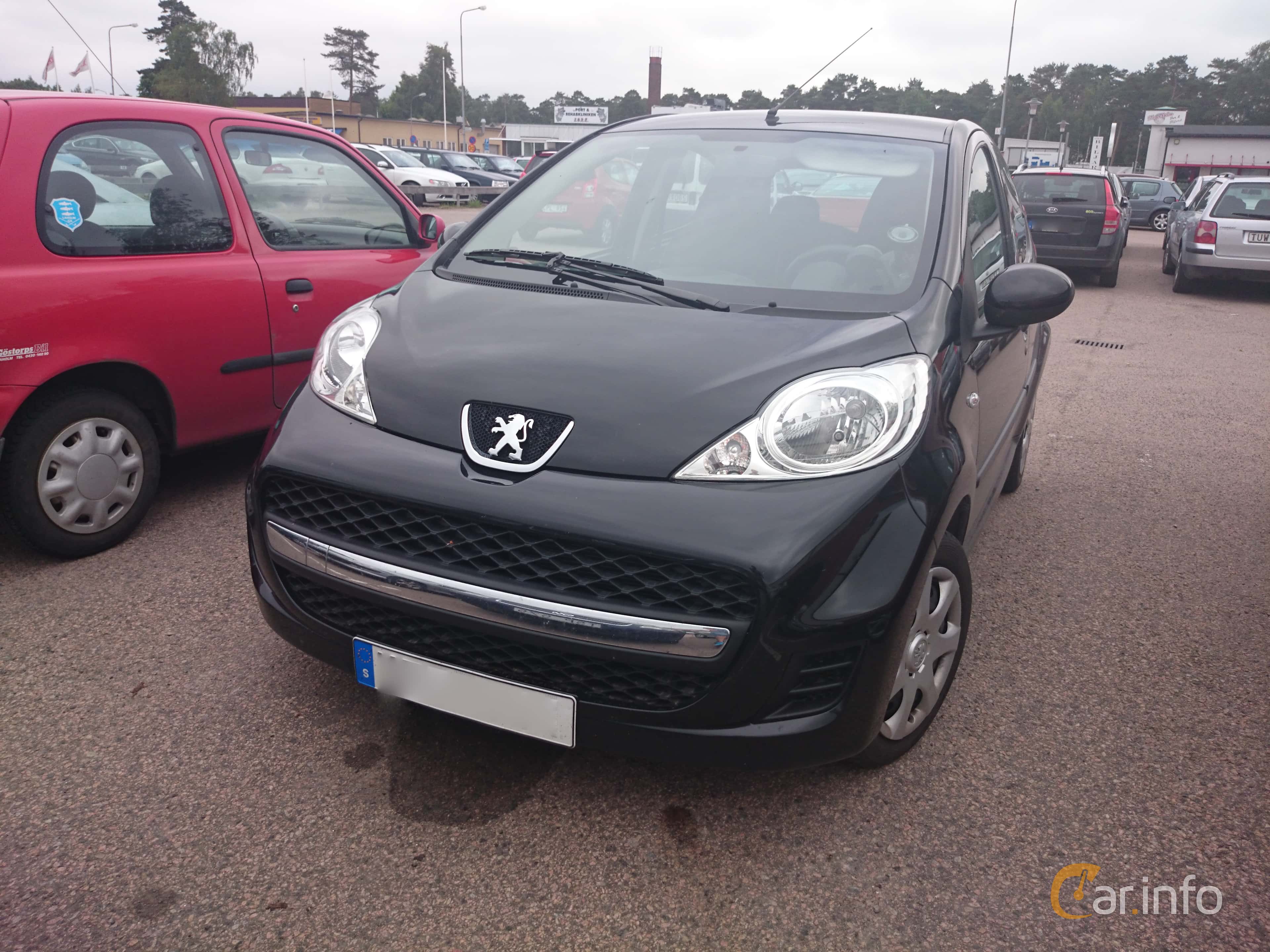 Peugeot 107 5-door 1.0 Manual, 68hp, 2010