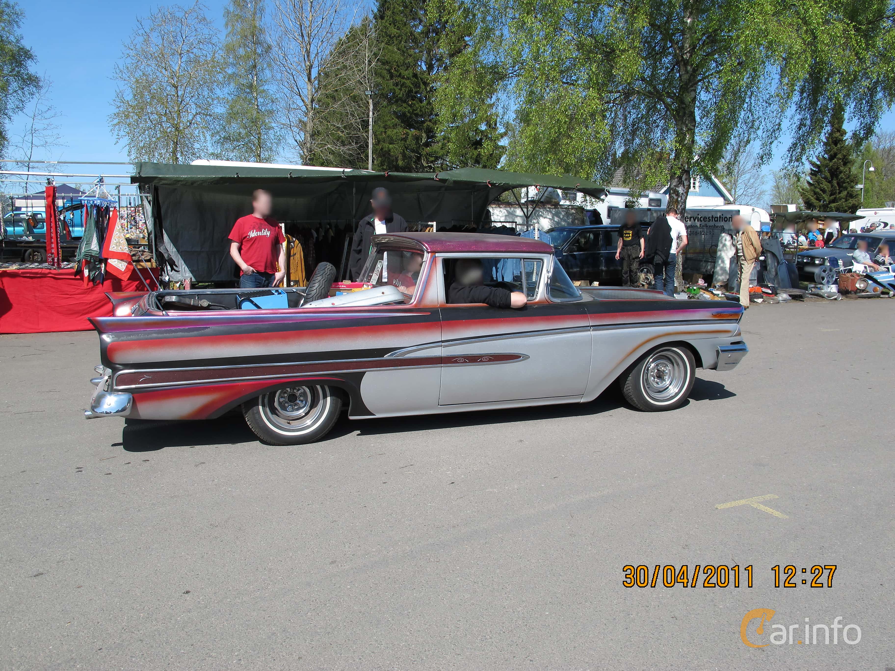 Ford Ranchero Custom 4.8 V8 Automatic, 208hp, 1958