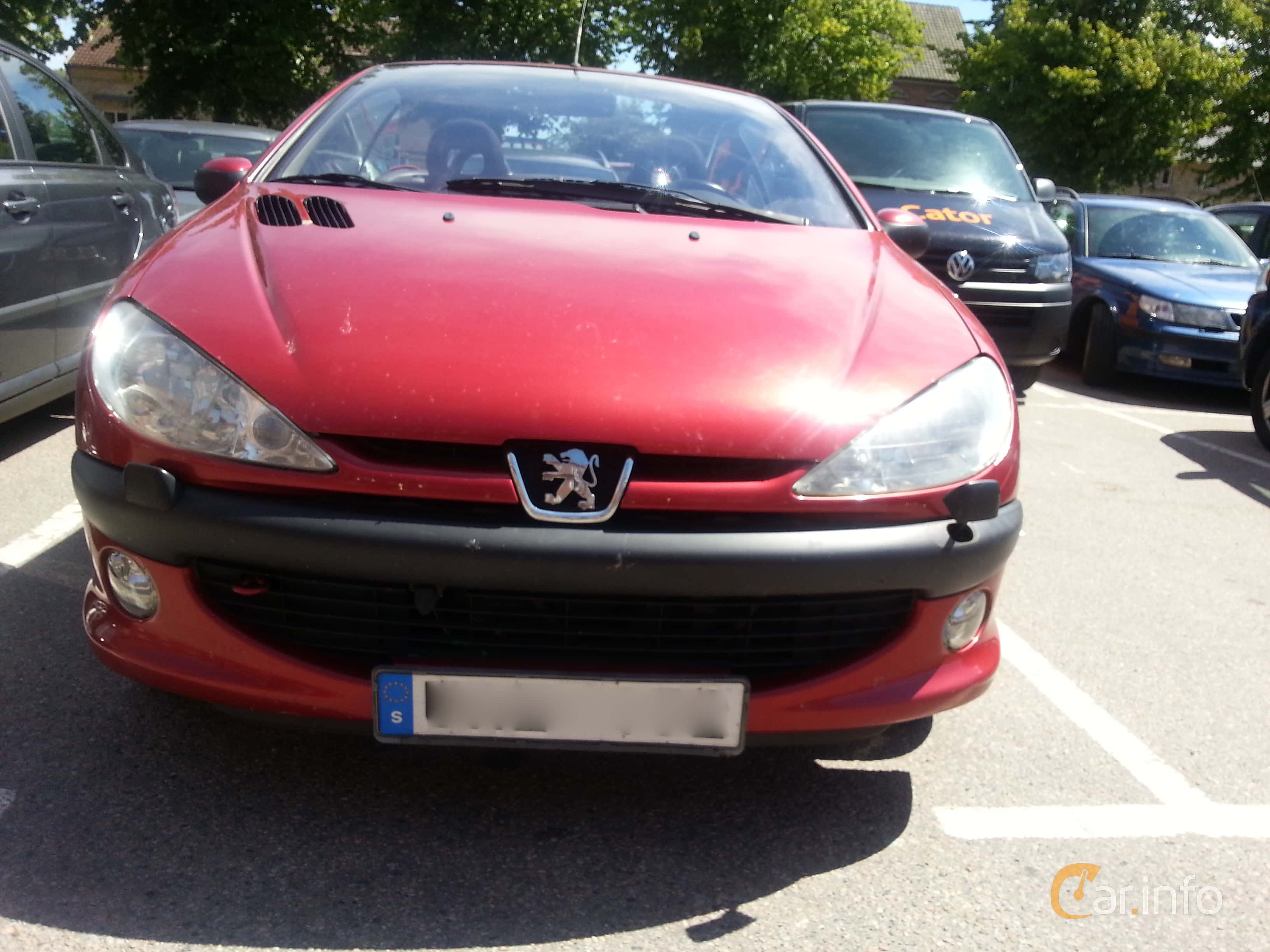 Peugeot 206 CC 1.6 Manual, 109hp, 2003