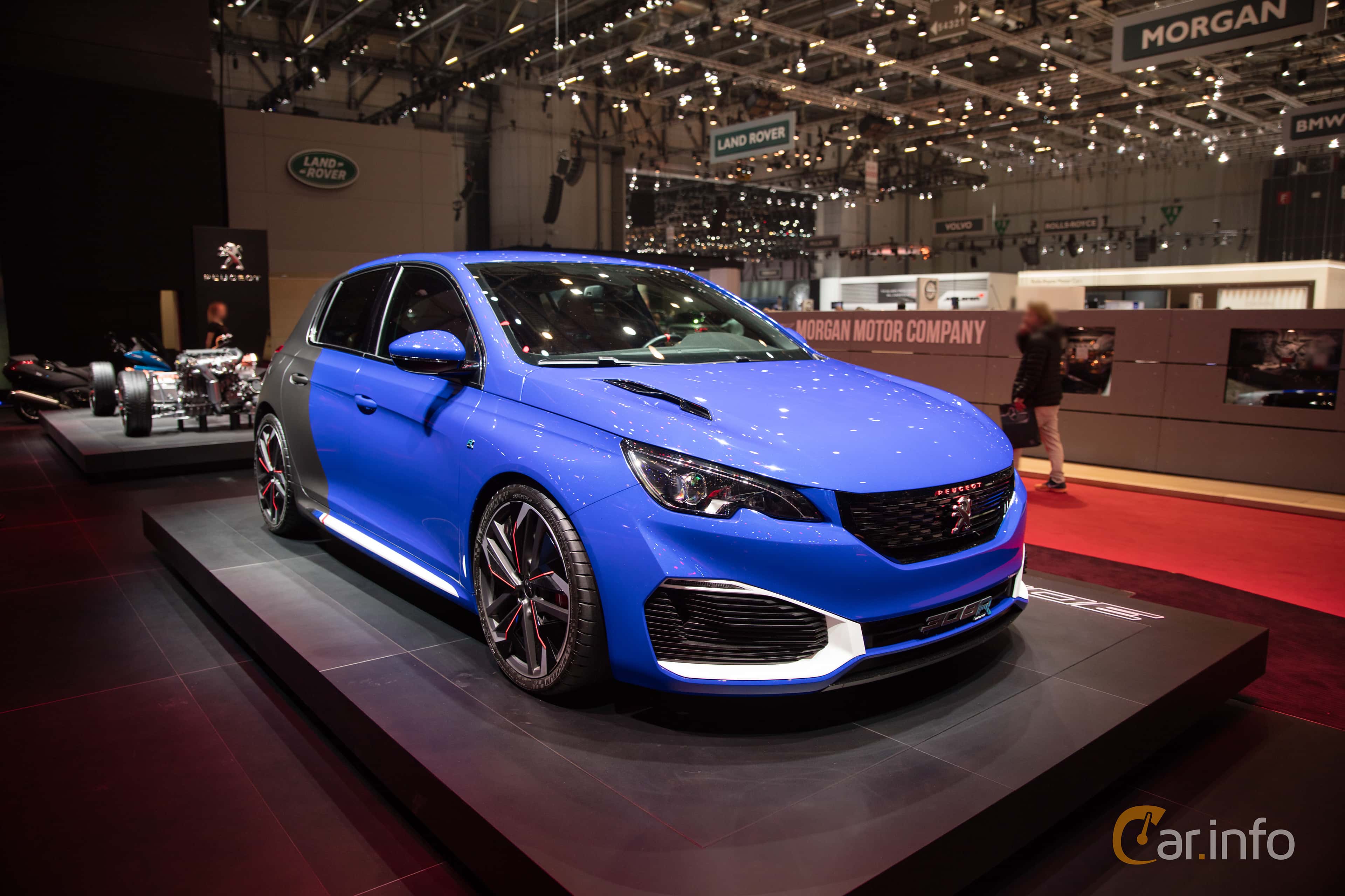 Peugeot 308 R Hybrid 1.6 AWD Automatic, 507hp, 2015