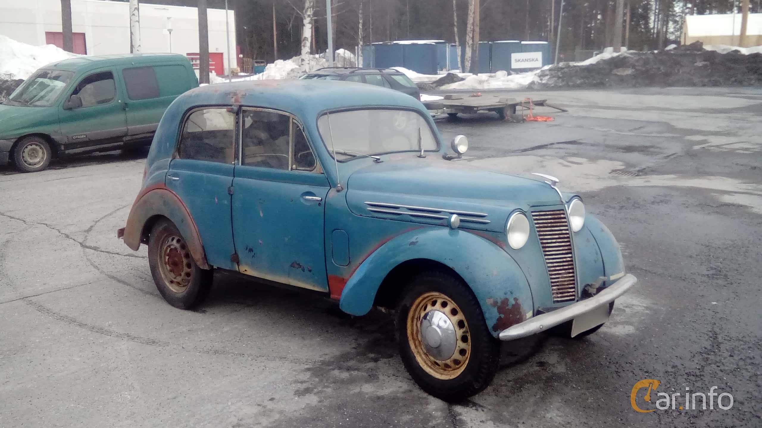 Renault Juvaquatre 4-door Sedan 1.0 Manual, 23hp, 1946