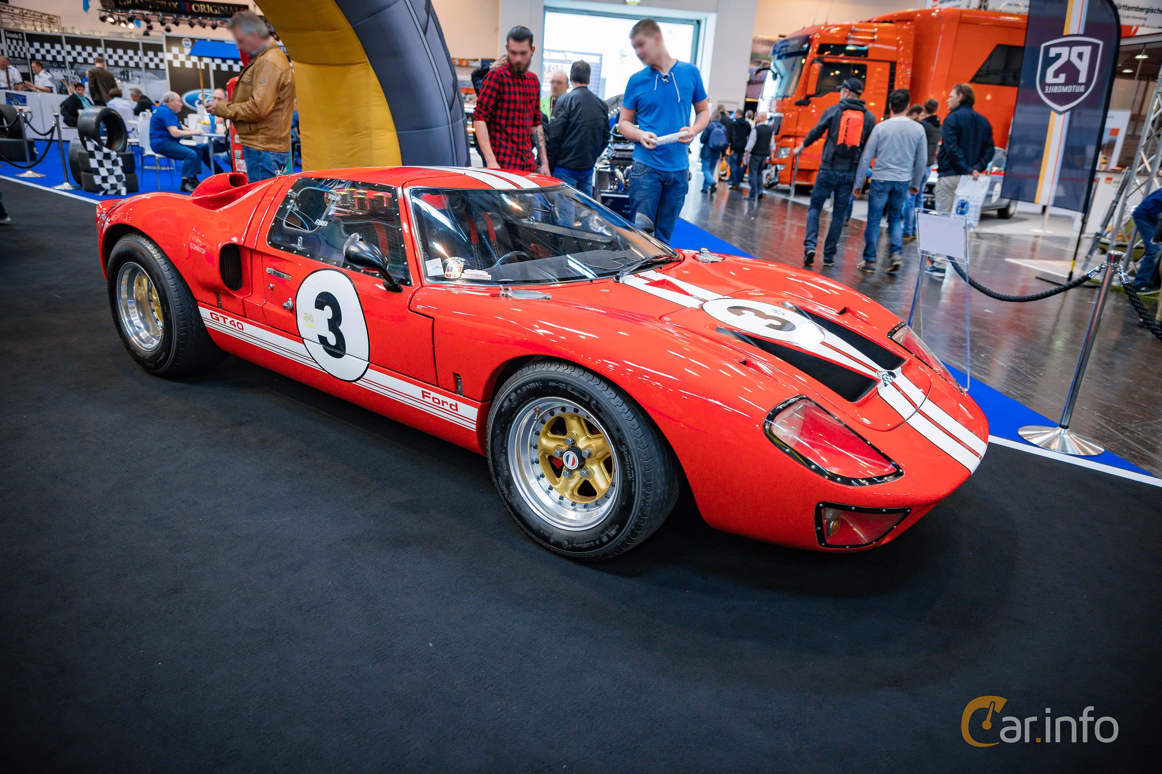Ford GT40 4.7 V8 Manual, 390hp, 1965