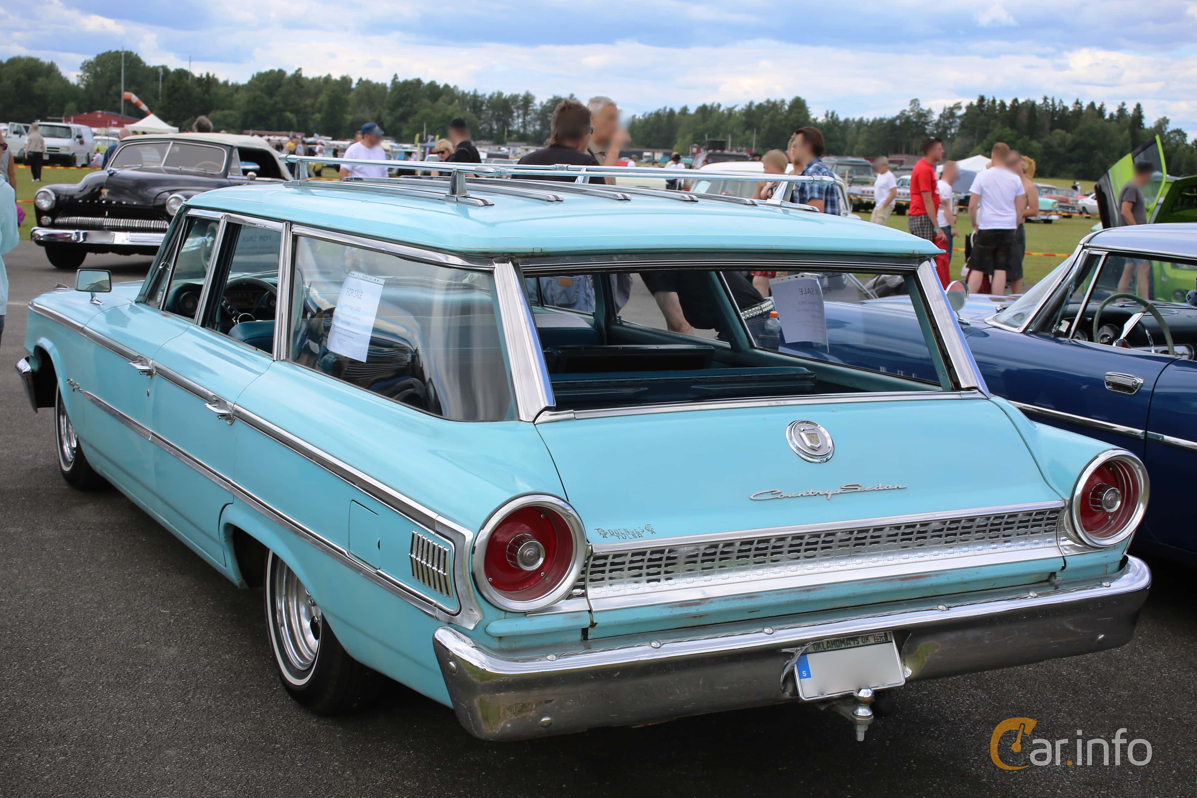Ford Country Sedan 2-seat 4.7 V8 Manual, 198hp, 1963