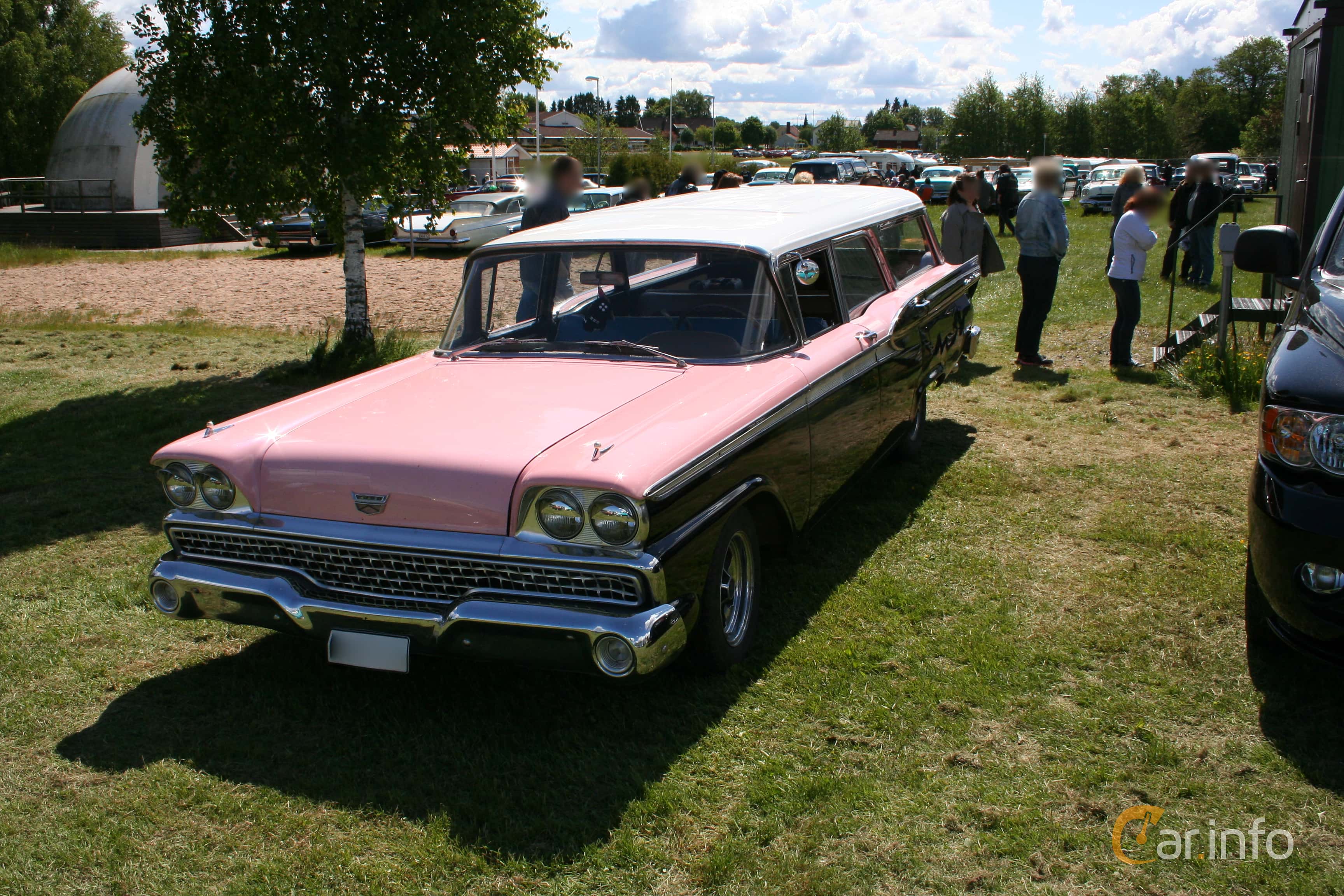 Ford Ranch Wagon 5.4 V8 Automatic, 228hp, 1959