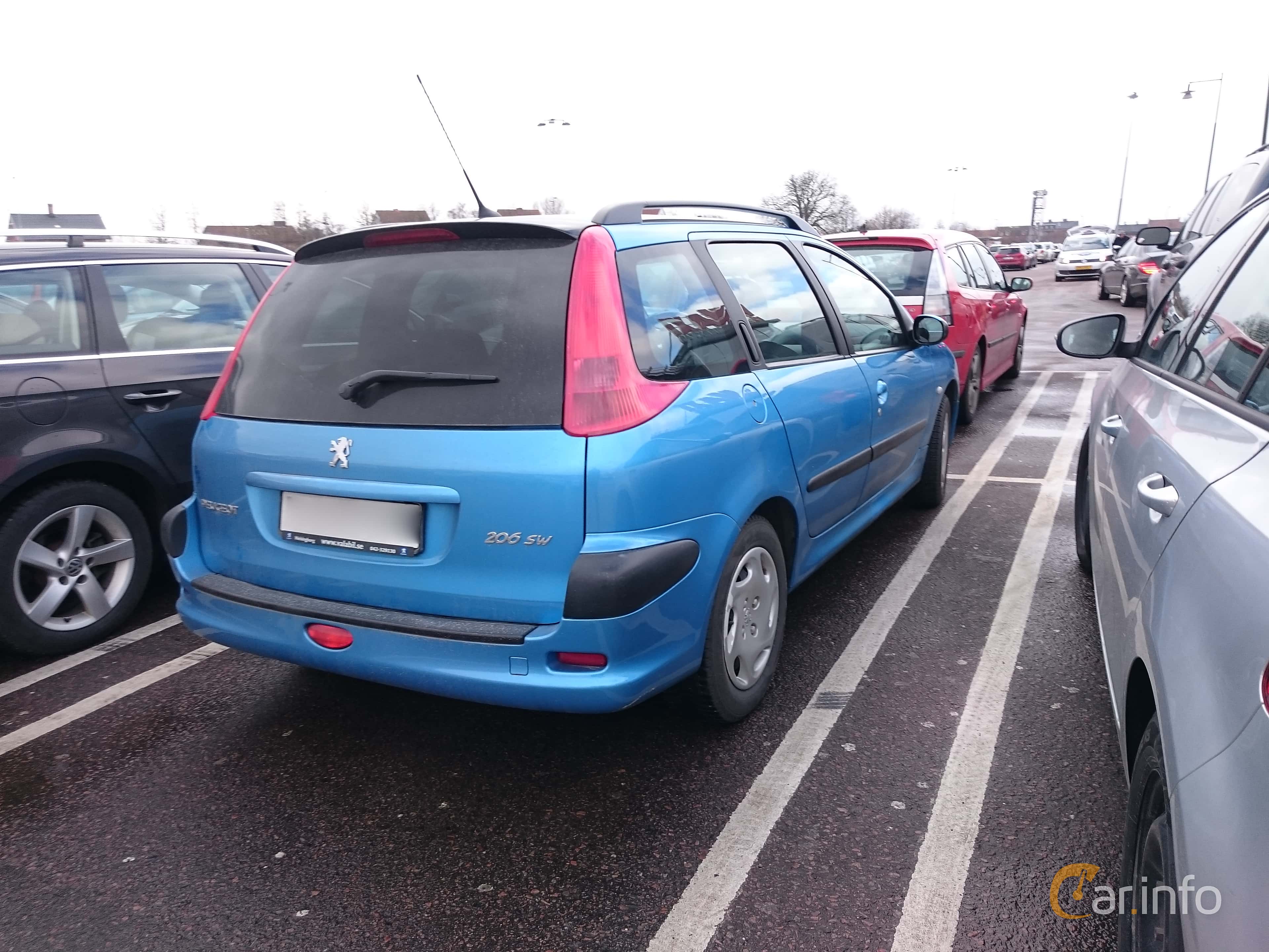 Peugeot 206 SW 1.4 Manual, 75hp, 2003