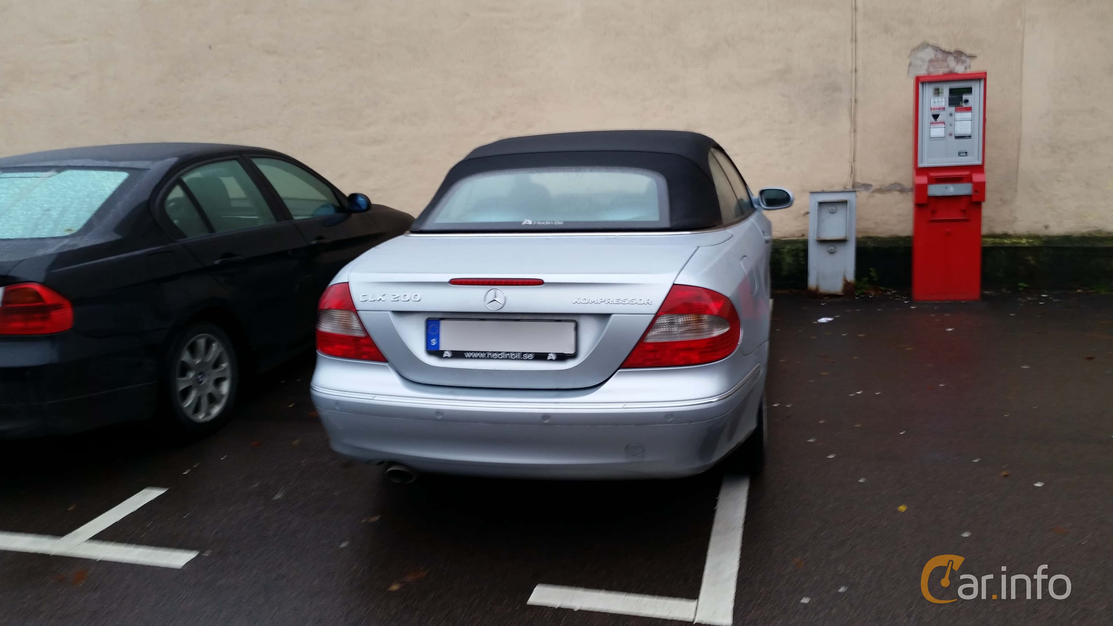 Mercedes-Benz CLK 200 Kompressor Cabriolet  Automatic, 184hp, 2007