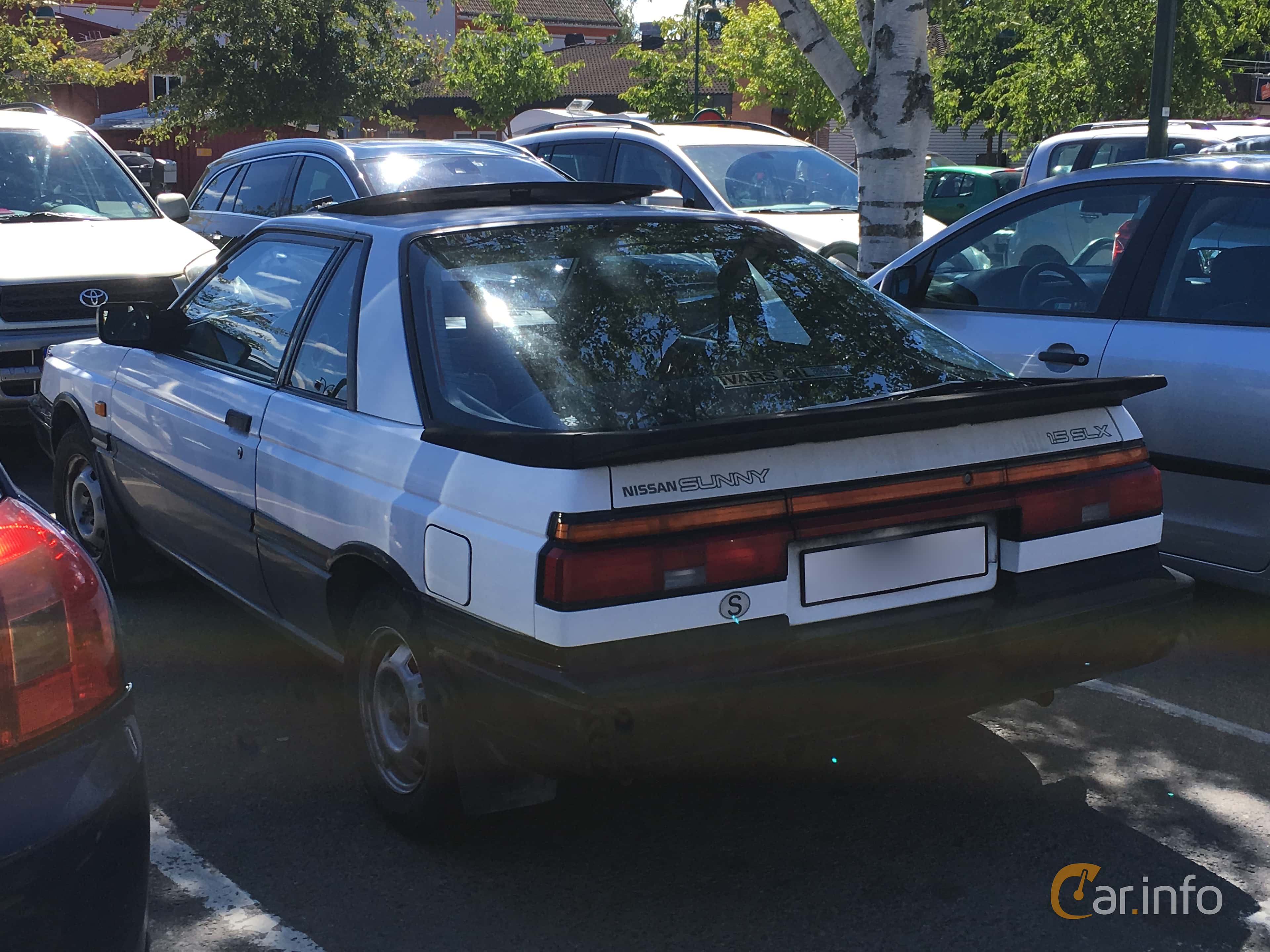 Nissan Sunny Coupé 1.5 Manual, 71hp, 1987