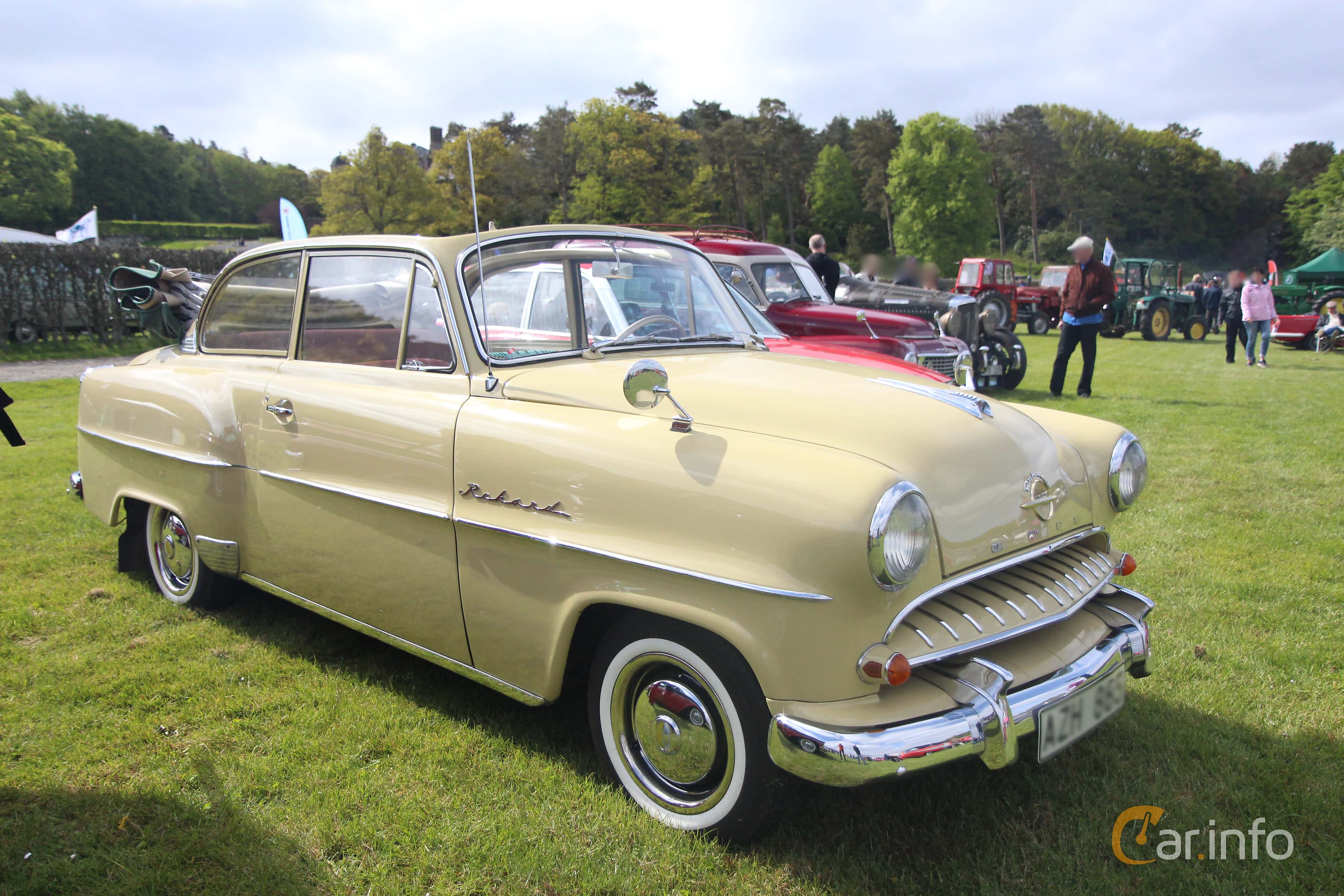 Opel Olympia Rekord Cabriolet 1.5 Manual, 45hp, 1955