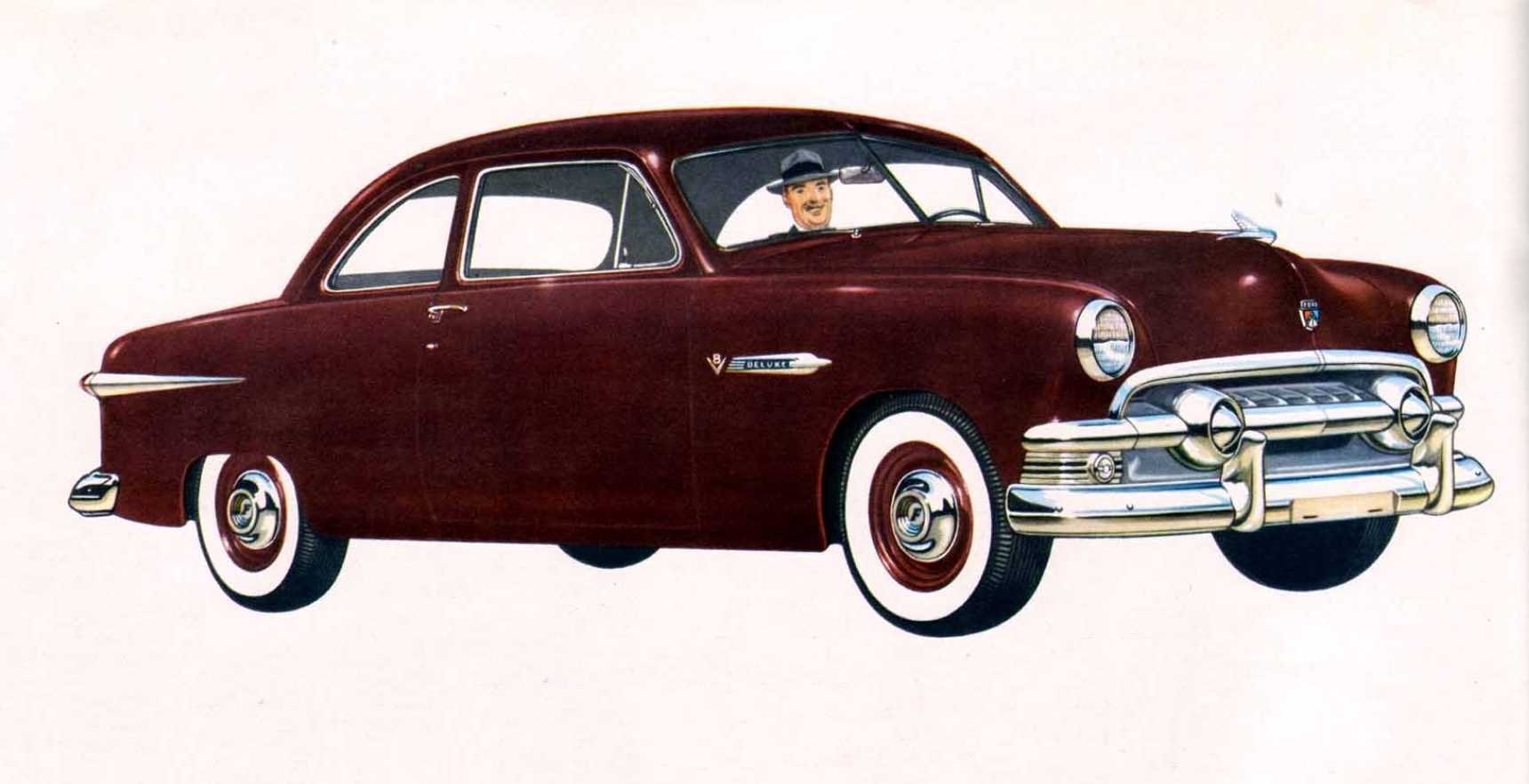 Ford Deluxe Business Coupé 3.7 97hp, 1951