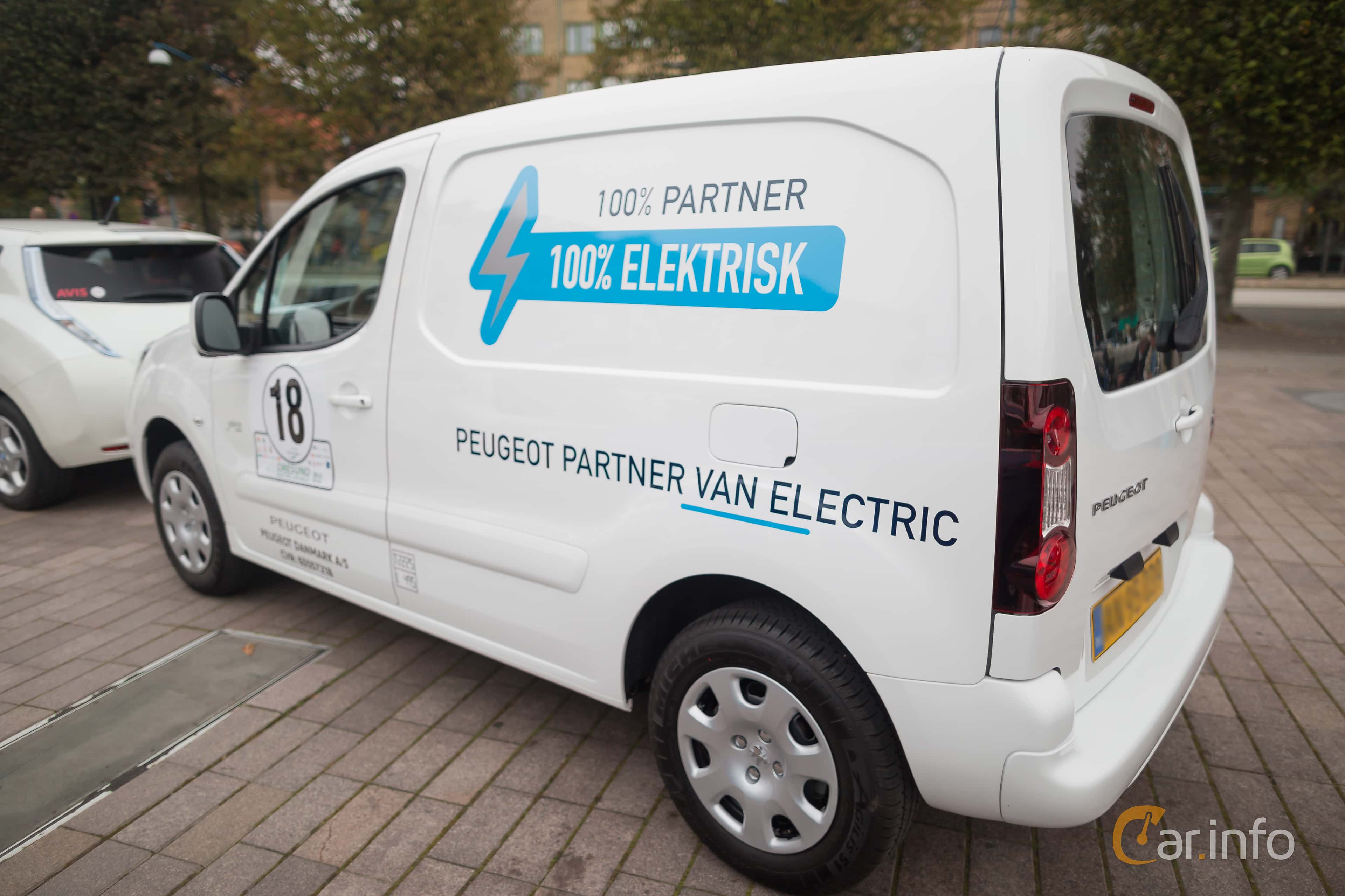 Peugeot Partner Electric 22.5 kWh Single Speed, 67hp, 2015