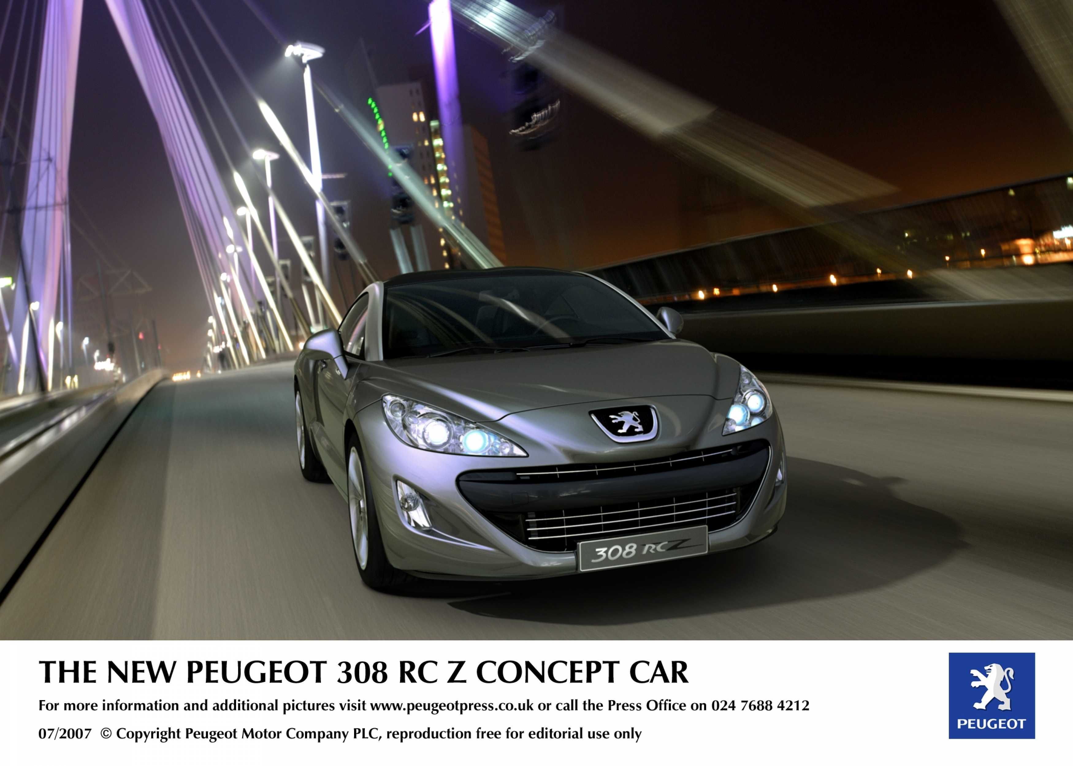 Peugeot RC Z 1.6 Manual, 221hp, 2007