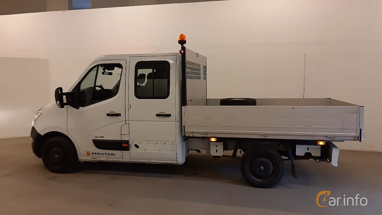 Renault Master Chassi Double Cab 2.3 dCi Quickshift, 125hp, 2014