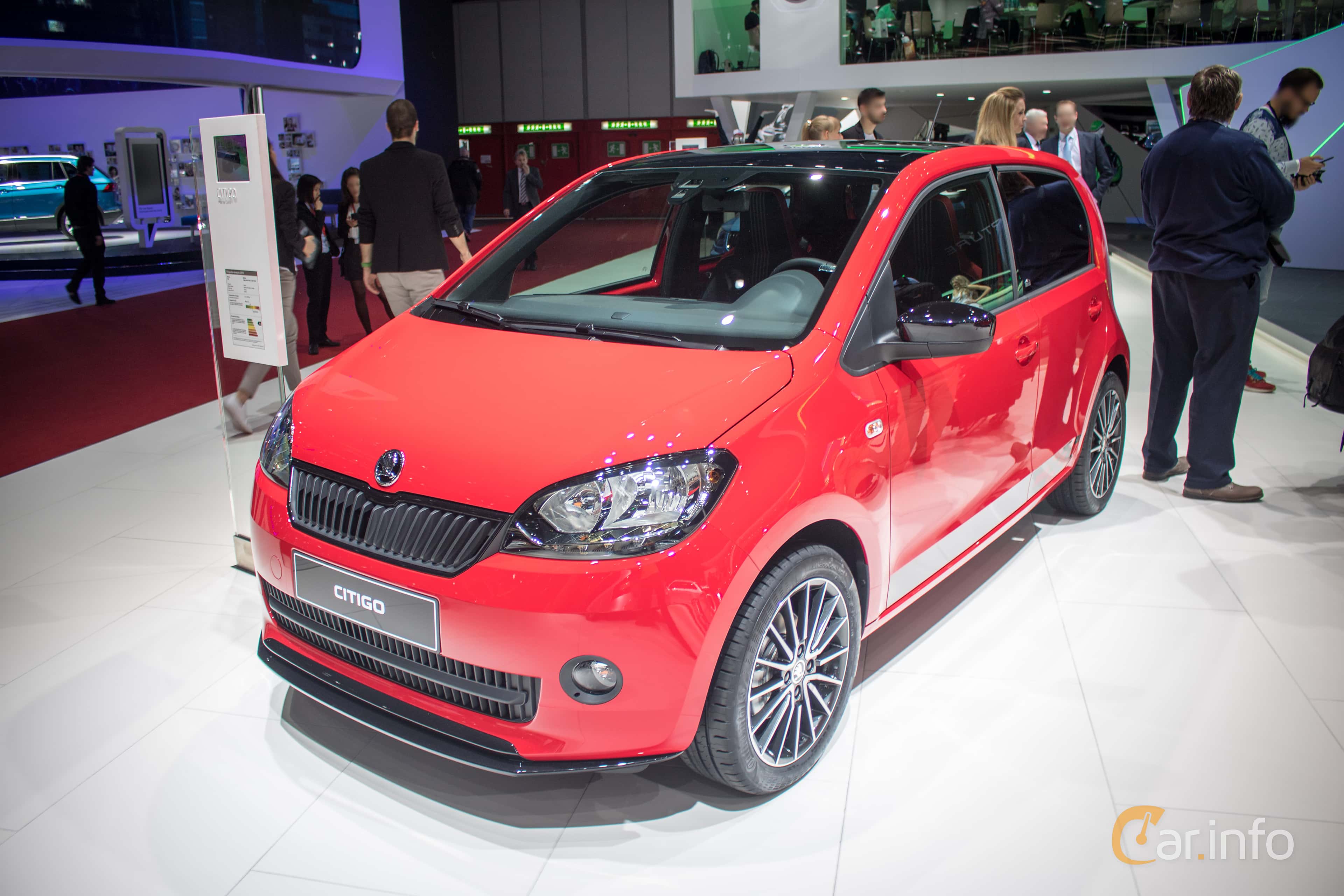 Skoda Citigo 5-door 1.0 MPI Manual, 75hp, 2016