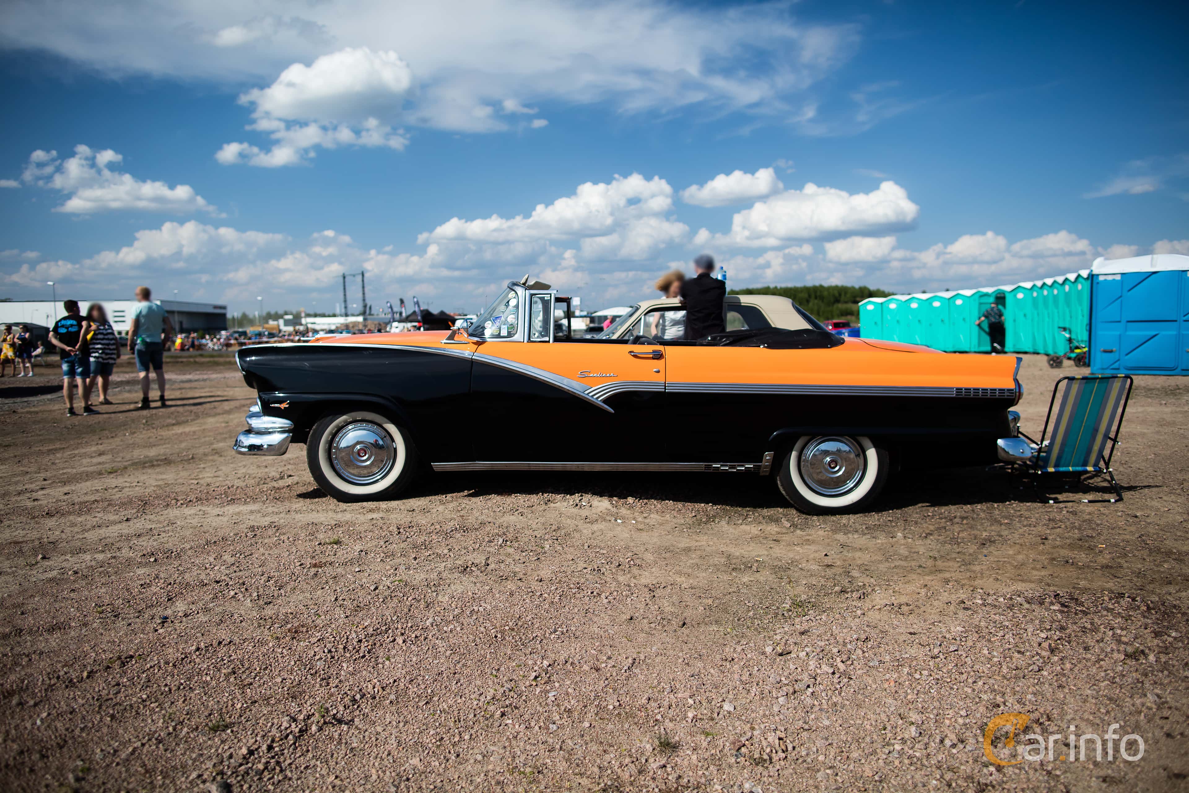 Ford Fairlane Sunliner 4.8 V8 Automatic, 205hp, 1956
