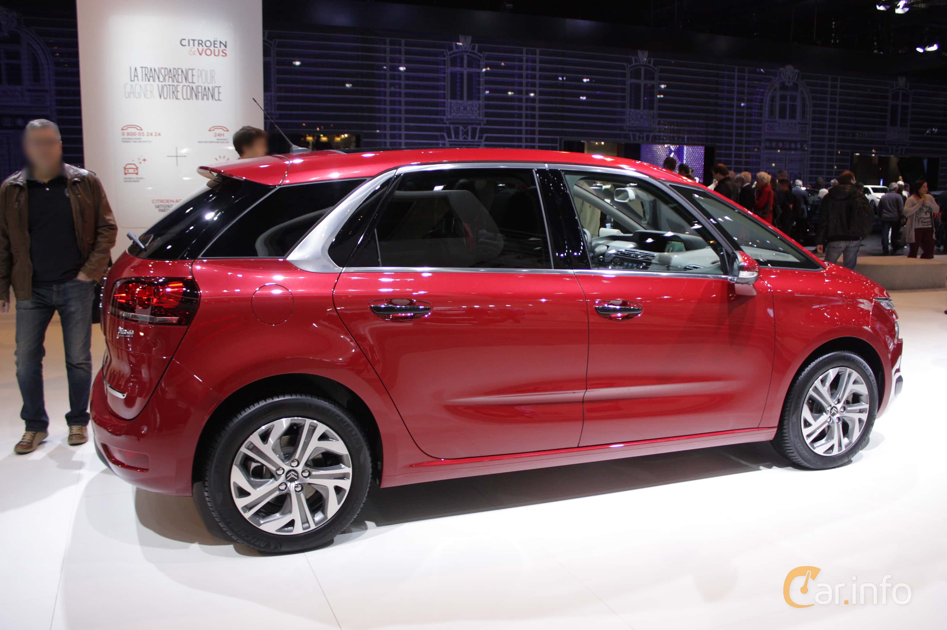 Citroën C4 Picasso 1.6 VTi Manual, 120hp, 2014