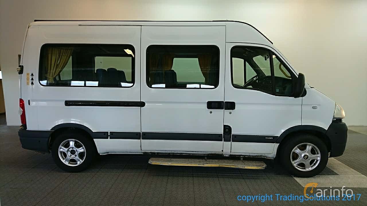 Opel Movano Minibus 3.0 CDTI Manual, 136hp, 2004