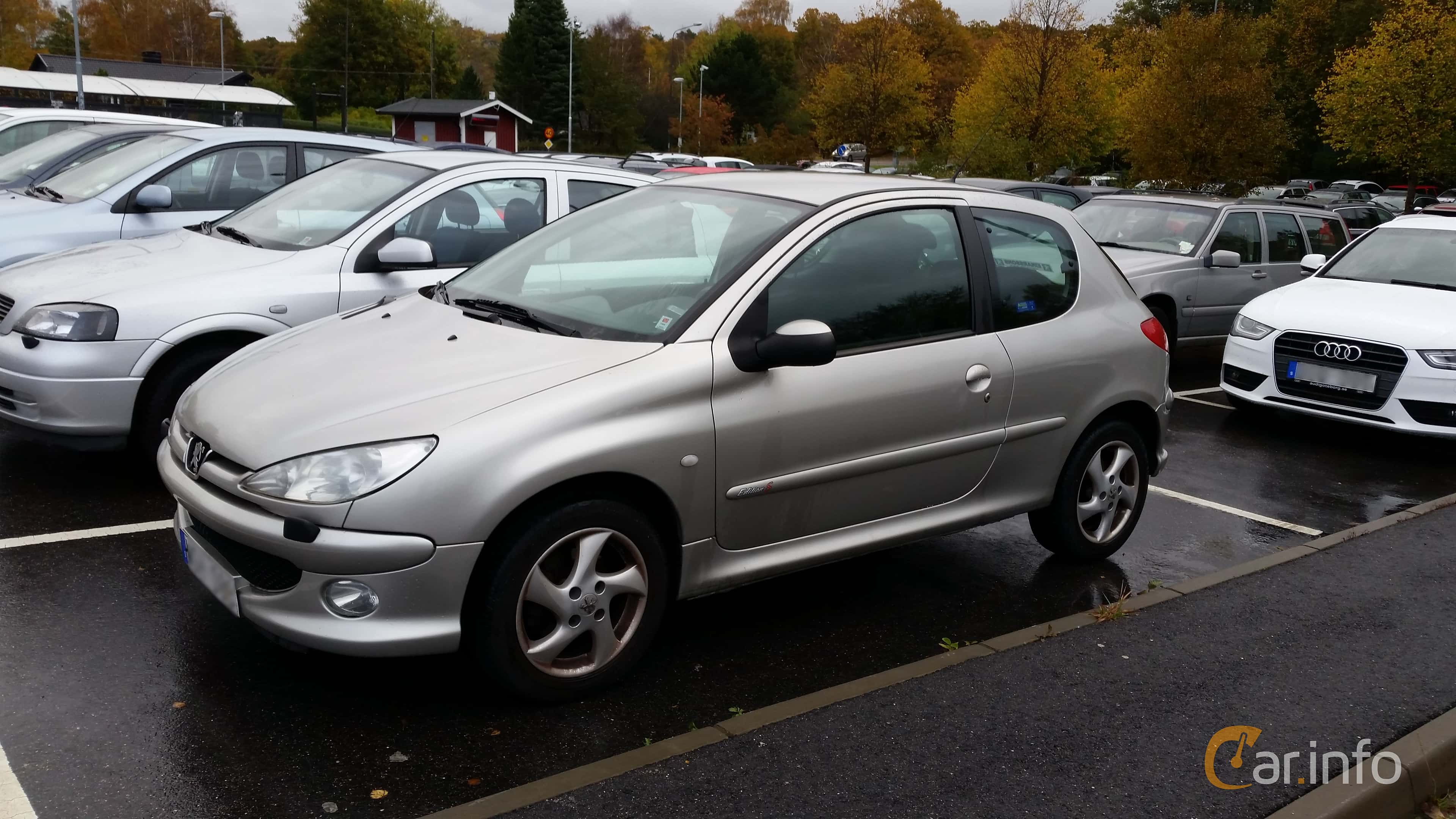 Peugeot 206 3-door 1.6 TipTronic, 109hp, 2008