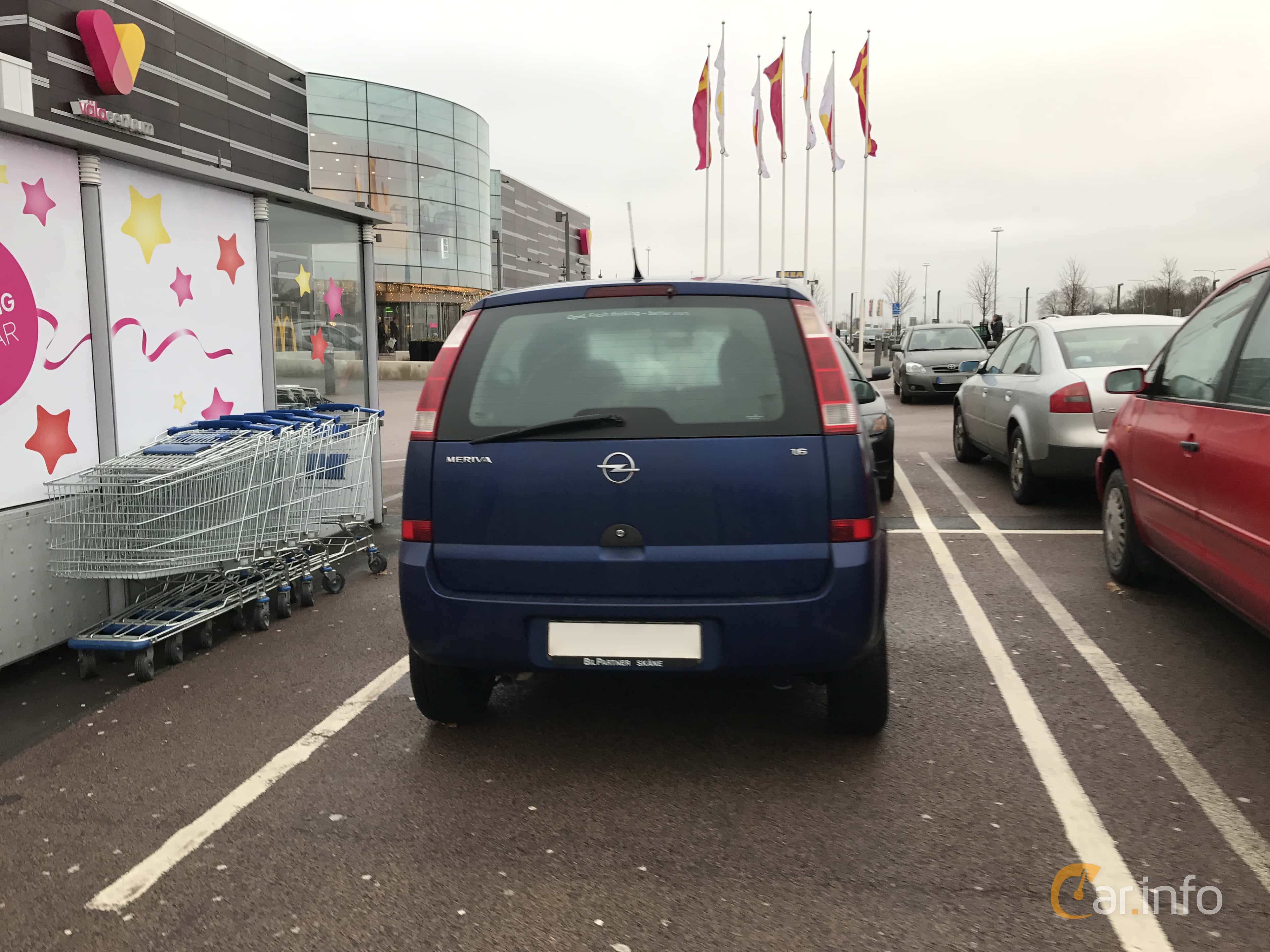 Opel Meriva 1.6 Manual, 101hp, 2003