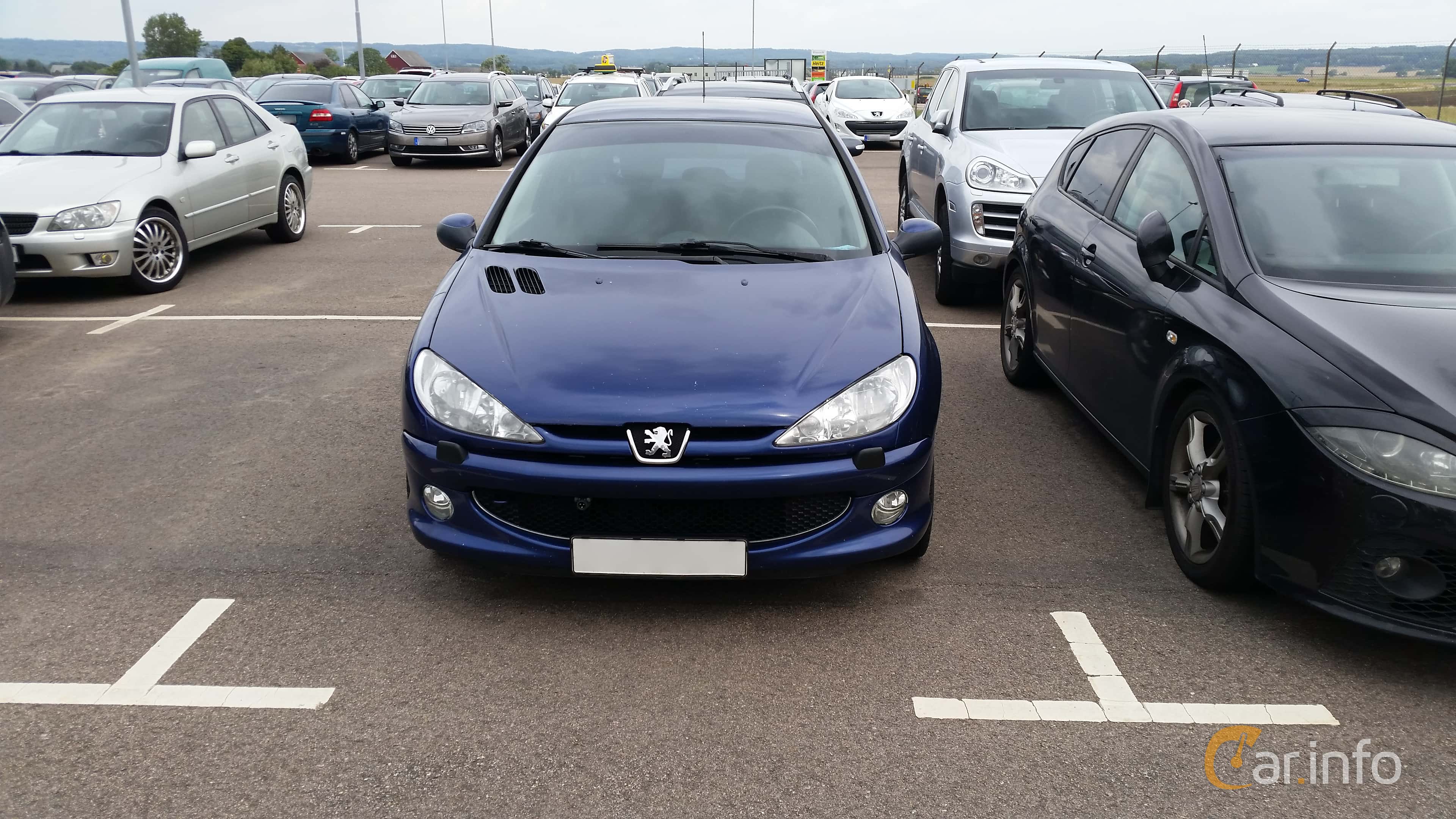 Peugeot 206 3-door 1.6 Manual, 109hp, 2003