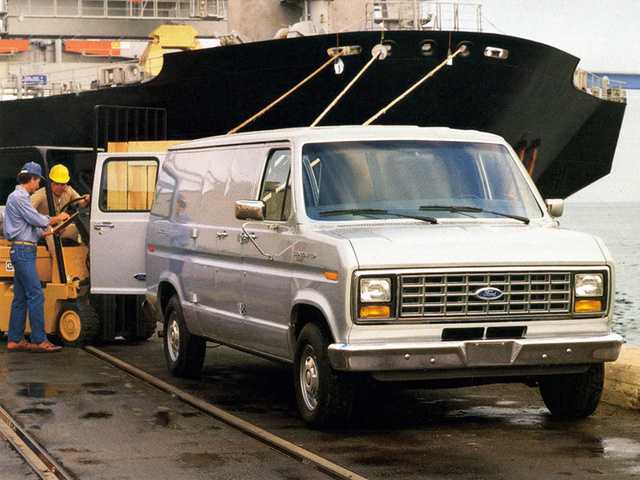 Ford Econoline E-350 Van 7.5 V8 EFI SelectShift, 233hp, 1991