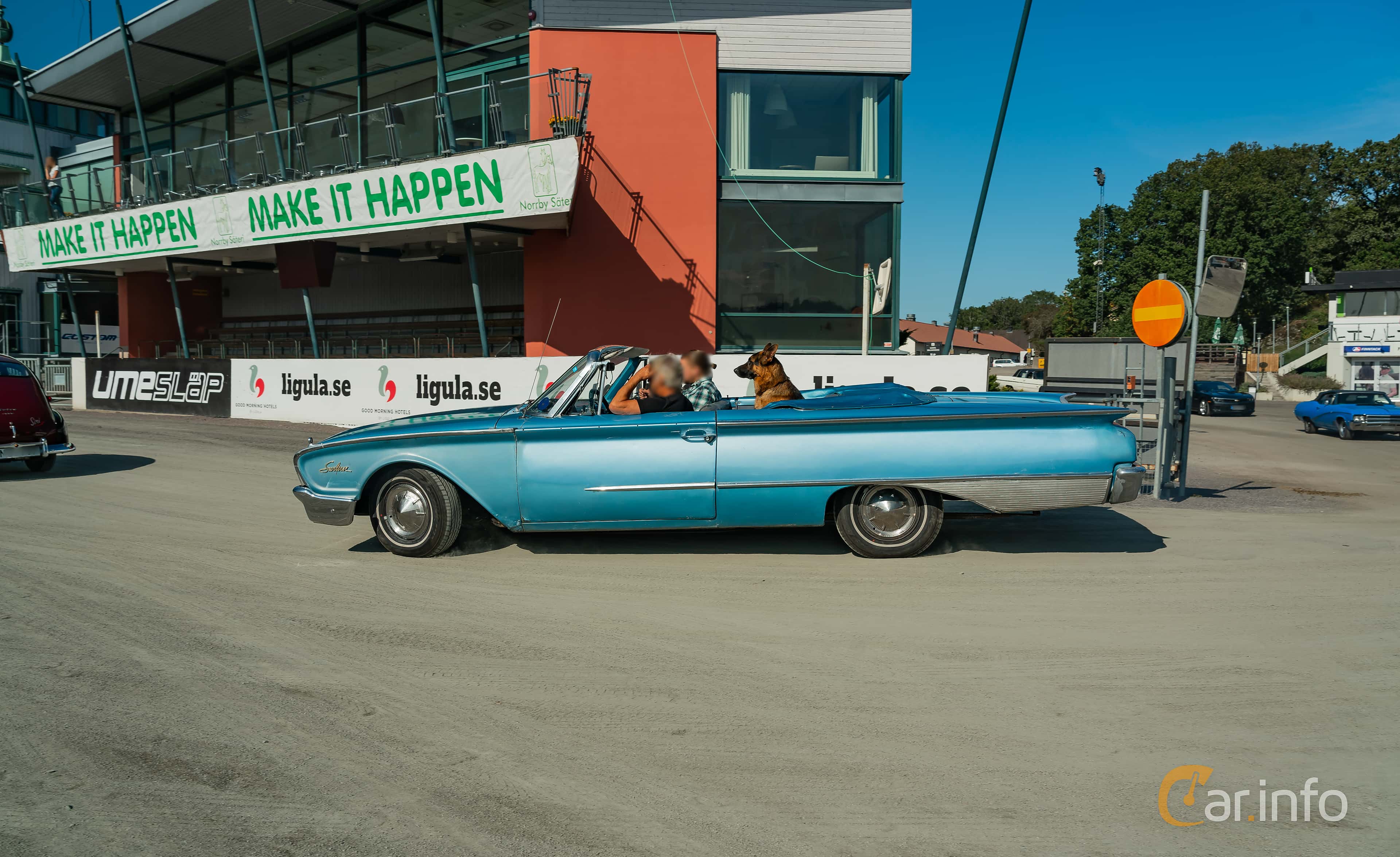 Ford Galaxie Sunliner 5.8 V8 Automatic, 238hp, 1960