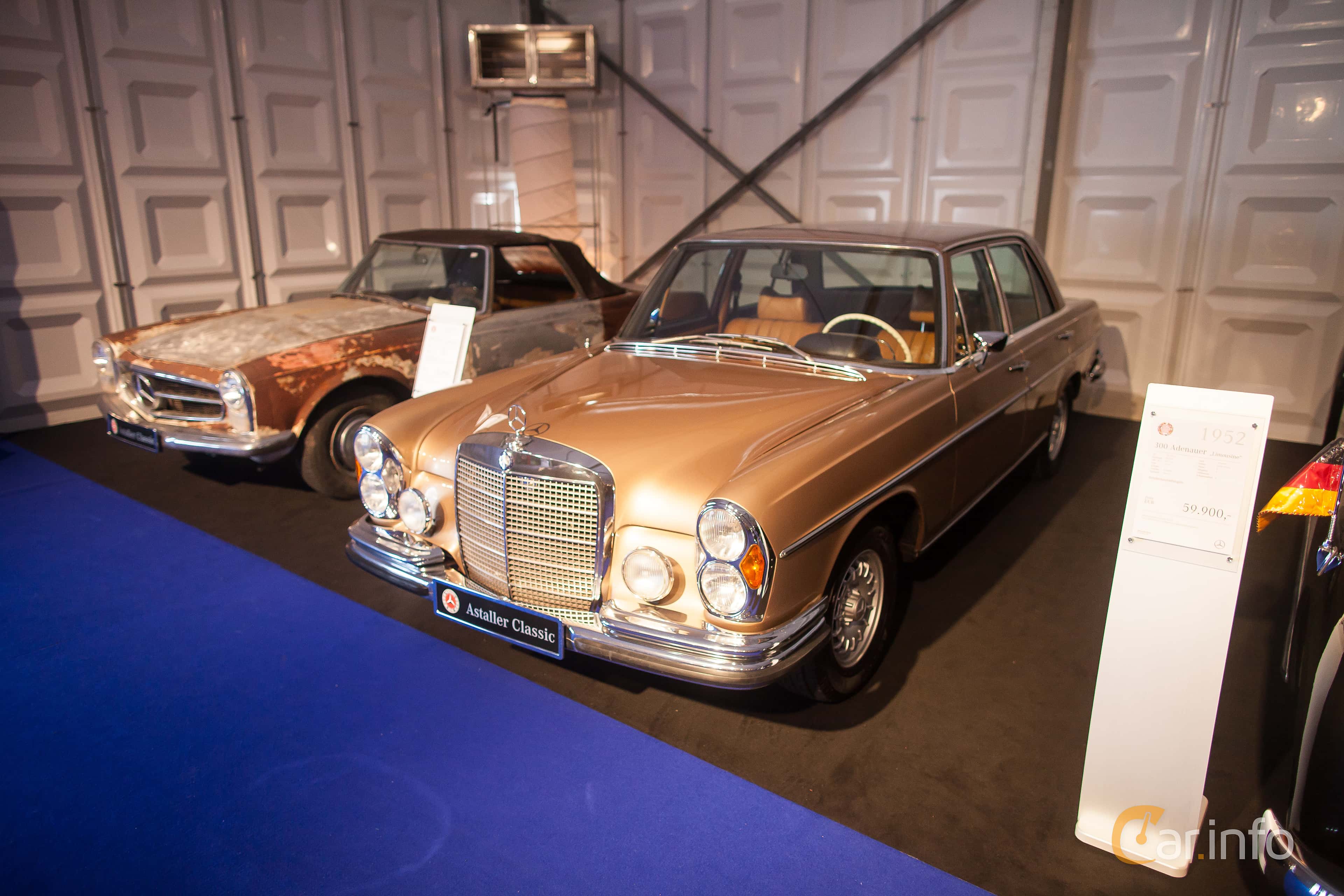 Mercedes-Benz 280 SE 3.5 generation W108/W109 Facelift, Manual, 4-speed