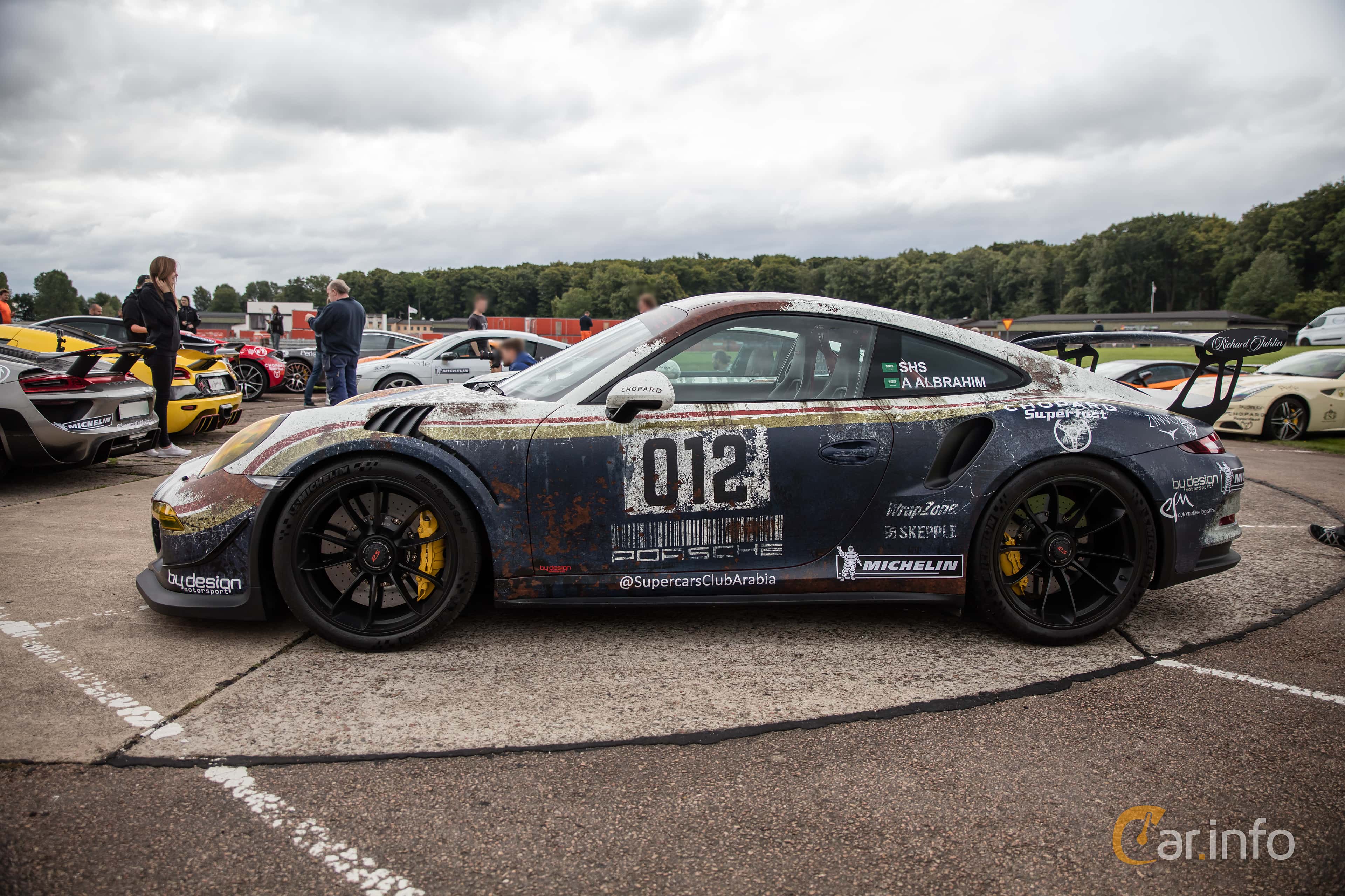 Porsche 911 GT3 RS  Manual, 500hp, 2016