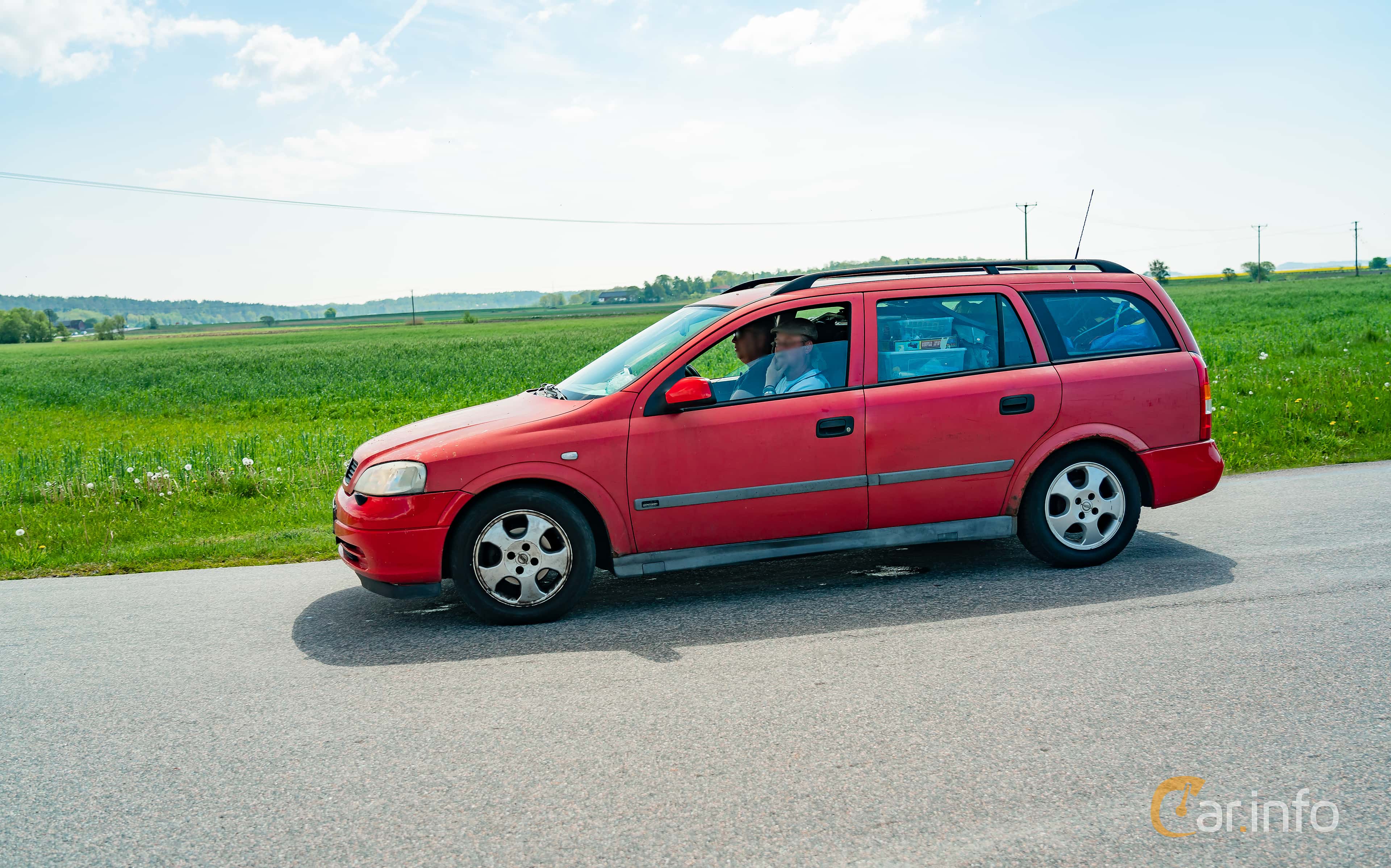 Opel Astra Caravan 1.6 Automatic, 101hp, 2000