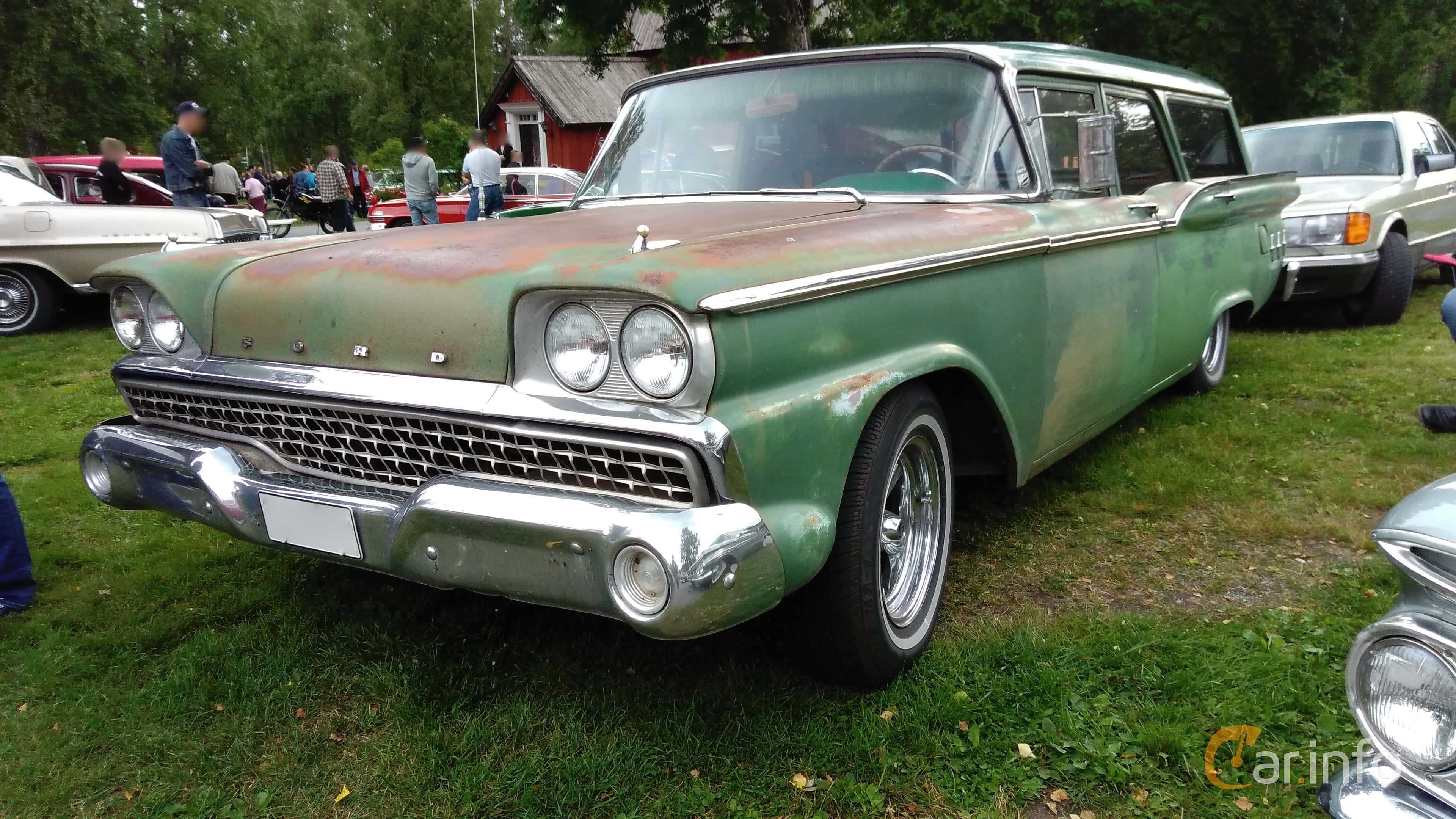 Ford Ranch Wagon Fordor 3.7 Manual, 147hp, 1959