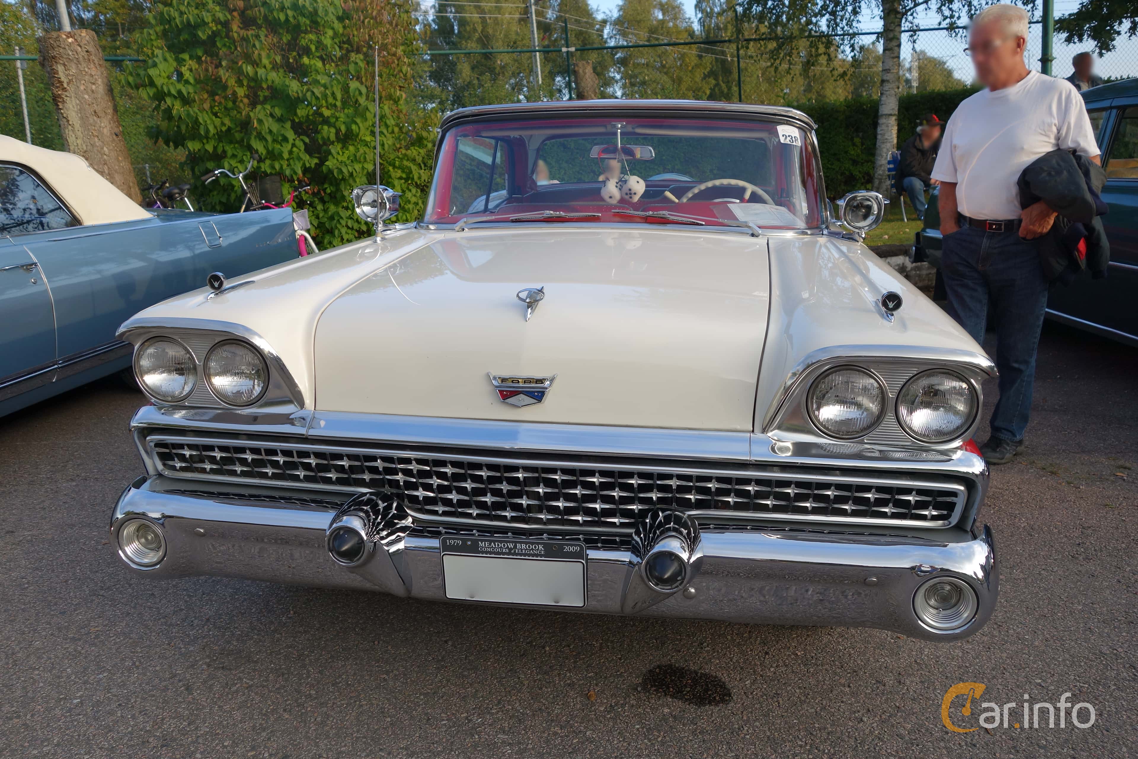 Ford Galaxie Club Victoria 5.4 V8 Automatic, 228hp, 1959