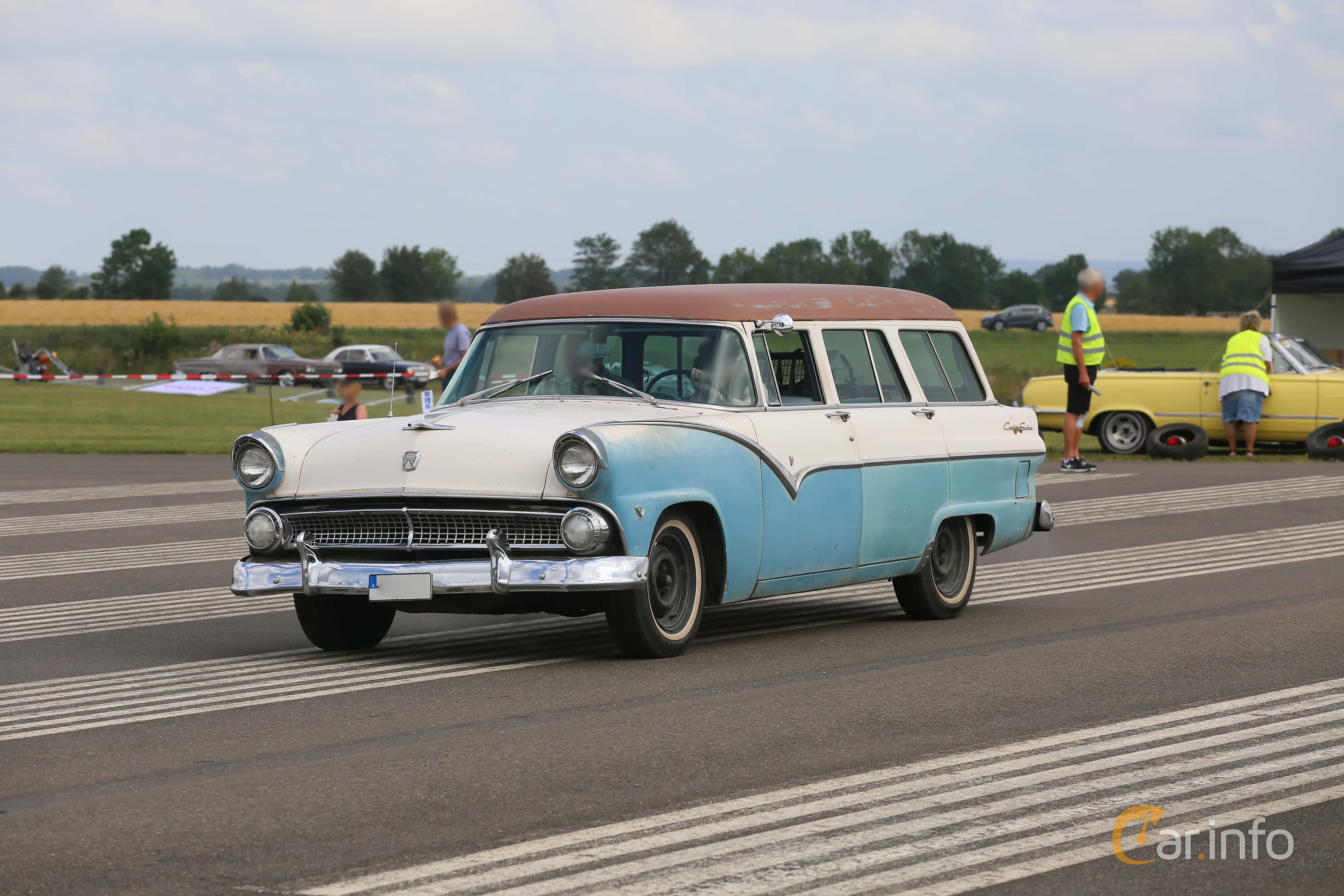 Ford Country Sedan 3.7 Automatic, 122hp, 1955