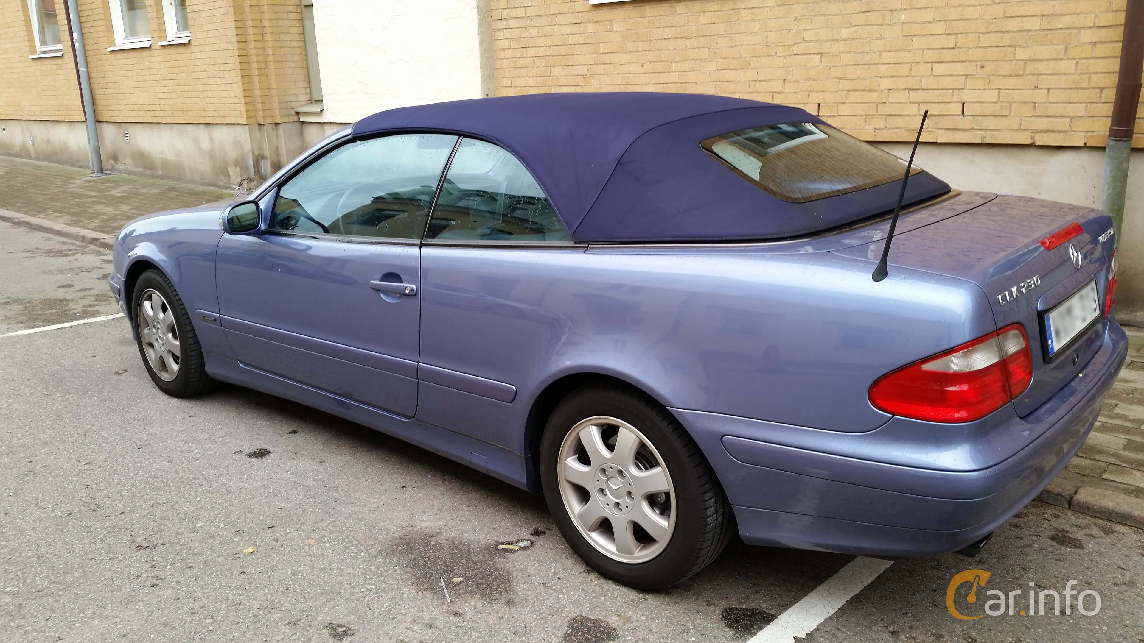 Mercedes-Benz CLK 230 Kompressor Cabriolet  193hp, 1999